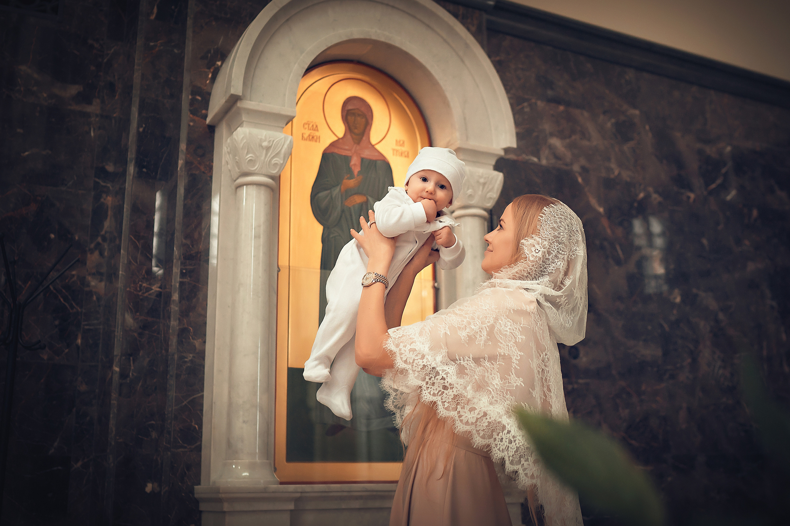 Таинство Крещения Данила. Фотограф на Крещение и Венчание в Красноярске Рамазанова Юлия