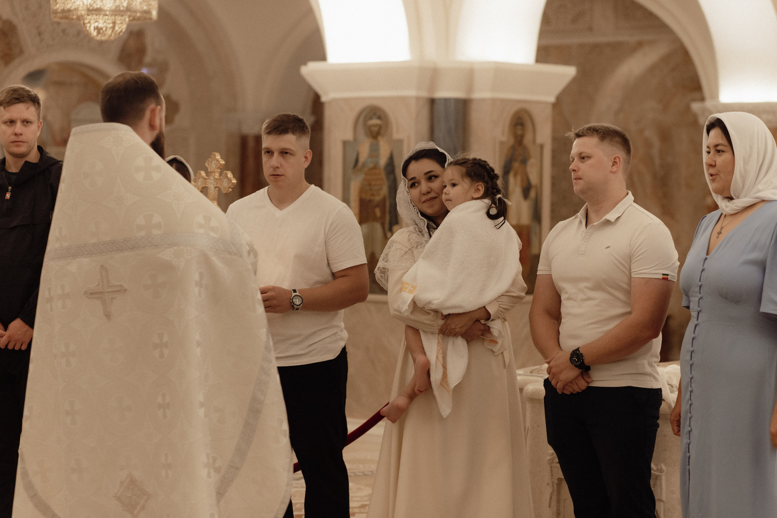 Крещение Киры. Семейный и свадебный фотограф в Челябинске Мария Леонтьева