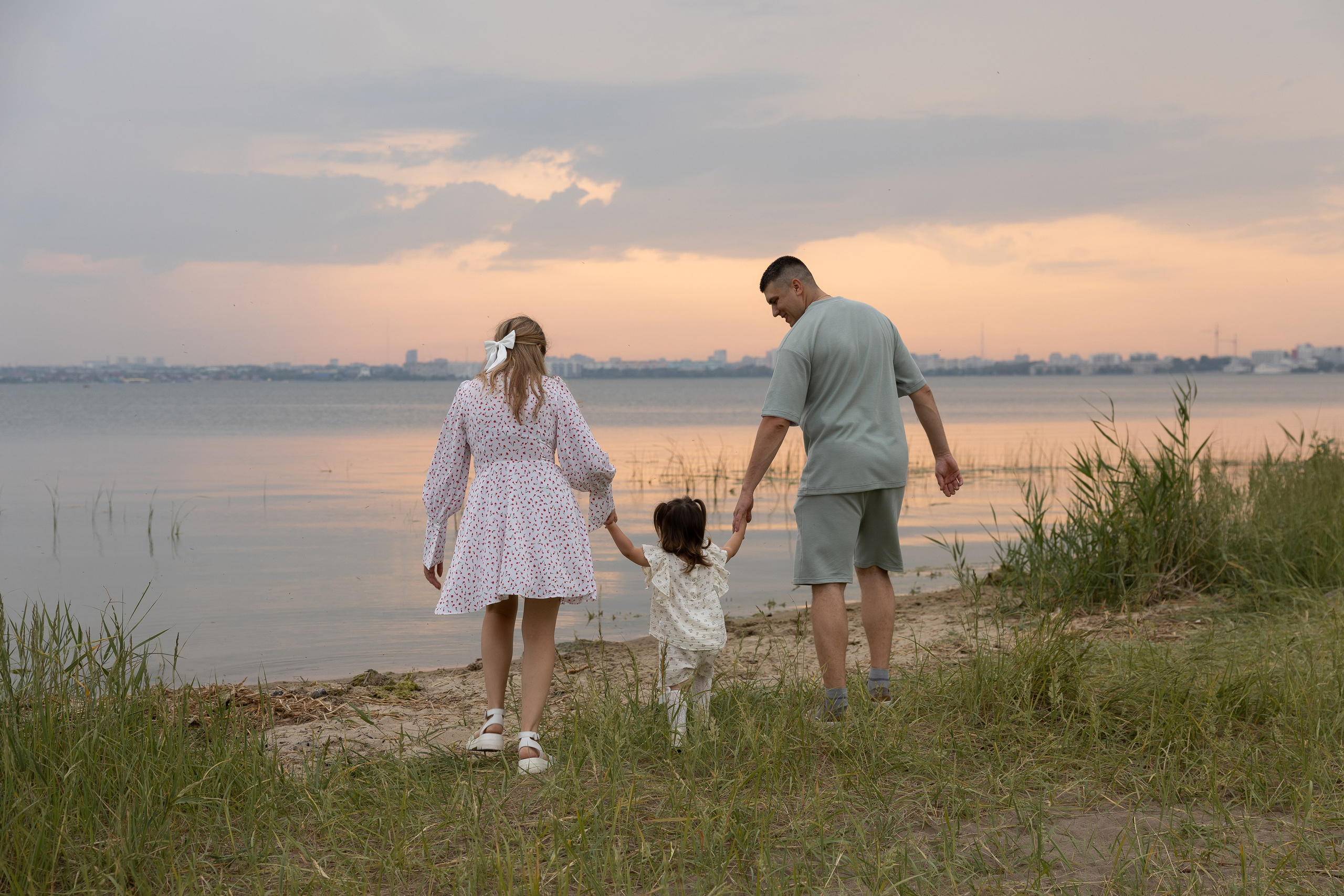 Денис, Наталья и София. Семейный и свадебный фотограф в Челябинске Мария Леонтьева