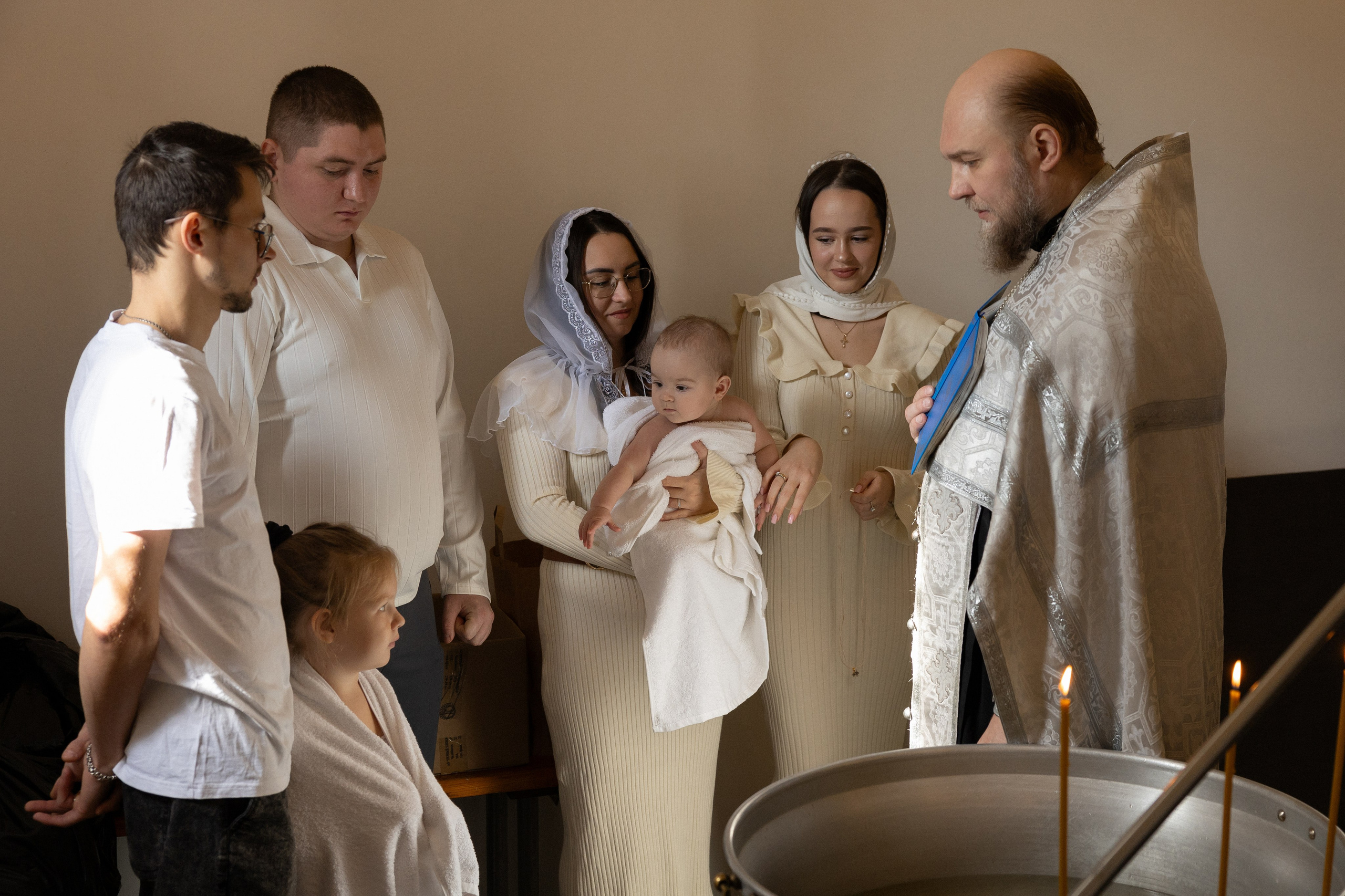 Крещение Марьяны. Семейный и свадебный фотограф в Челябинске Мария Леонтьева