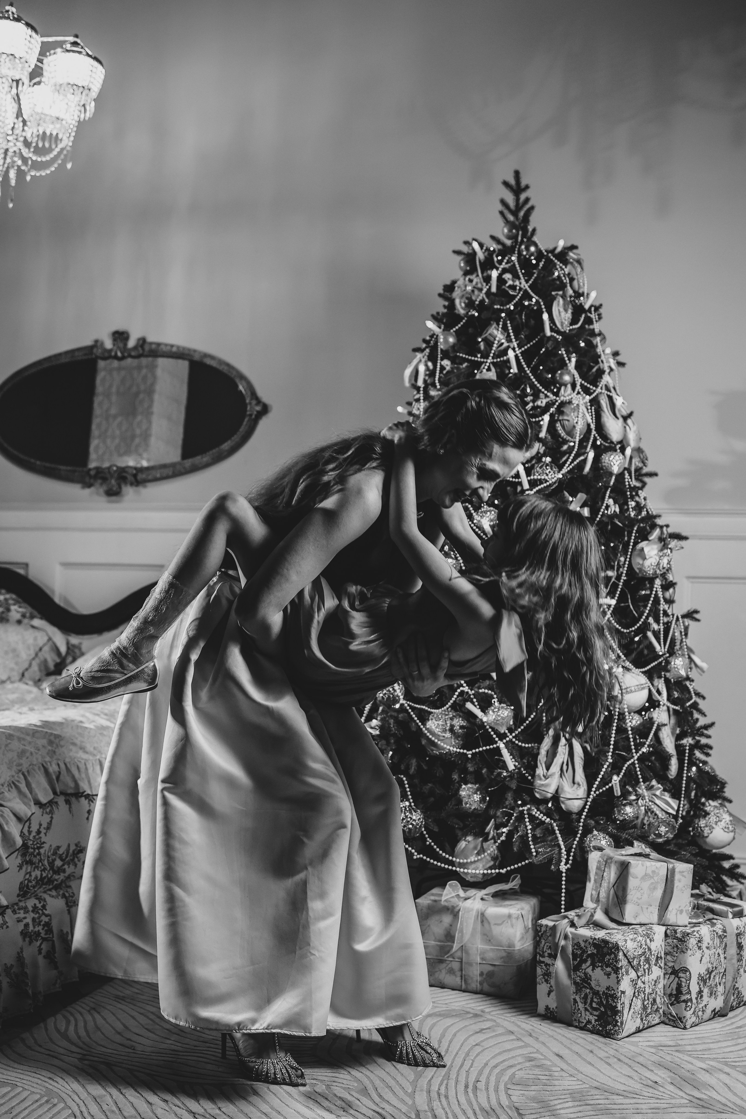 Новогодняя история Людмилы и Полины. Свадебный и семейный фотограф в Воронеже Ксения Воротникова