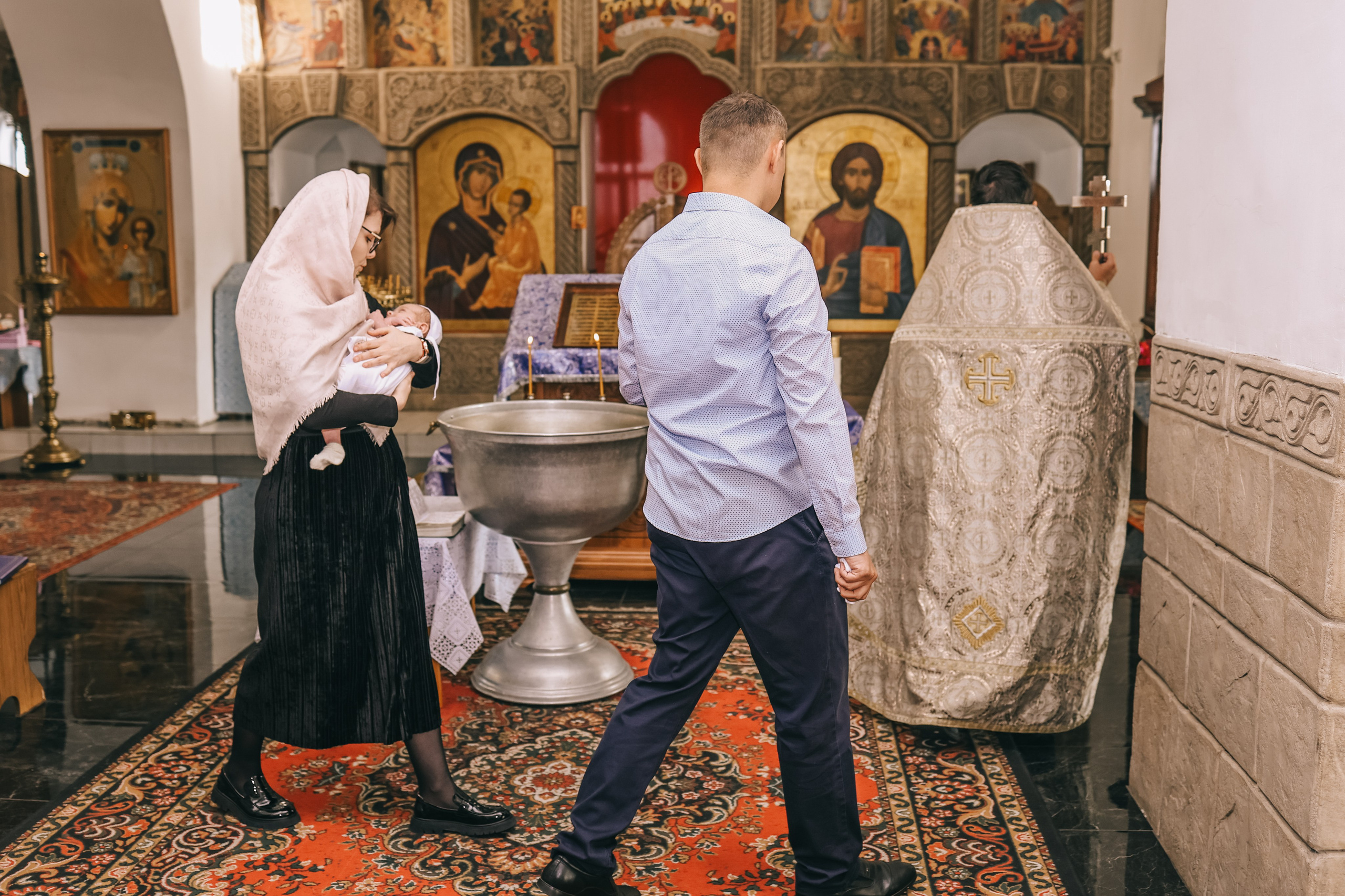 Крестины Льва. Свадебный и семейный фотограф в Воронеже Ксения Воротникова