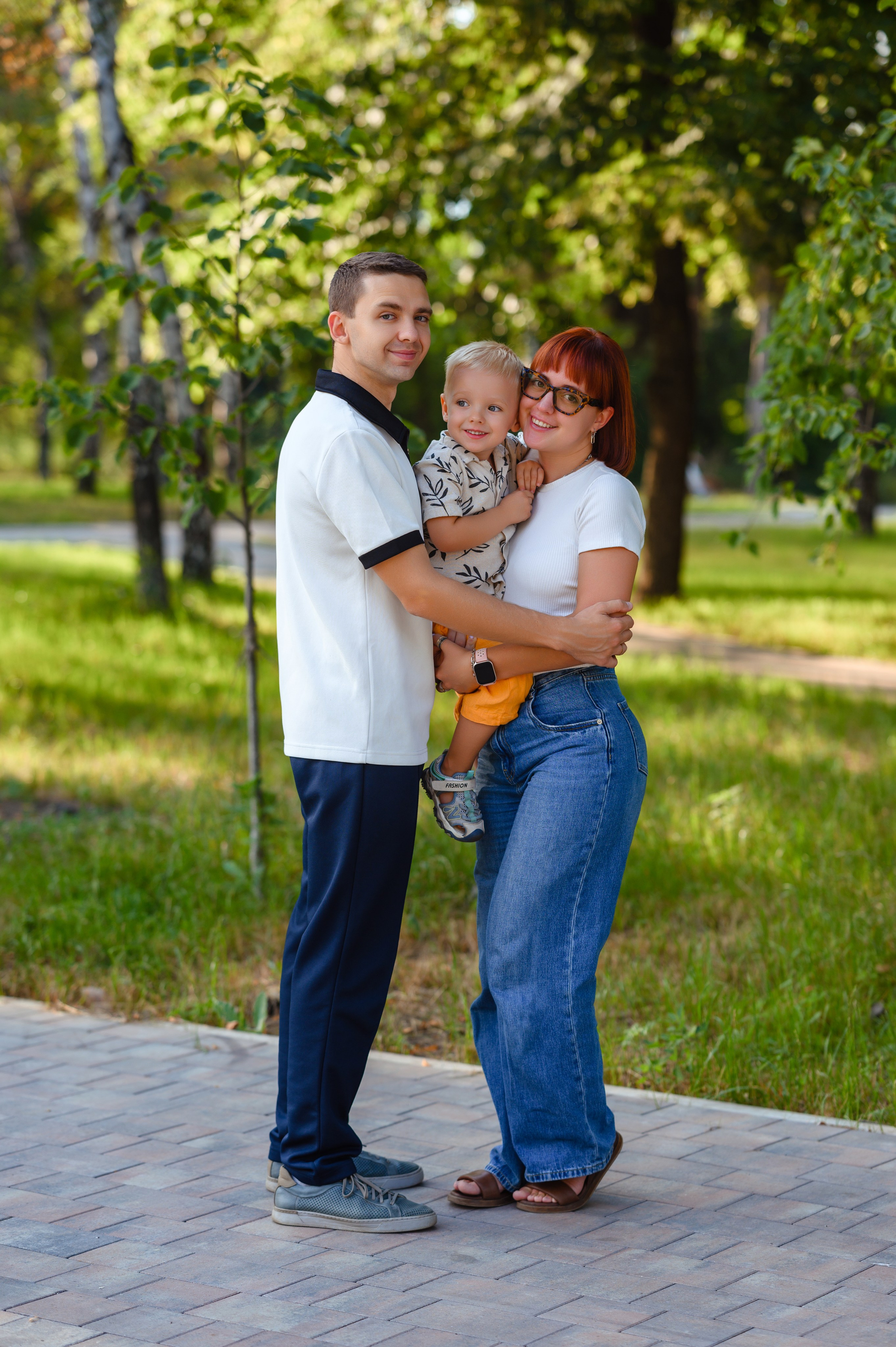 Летняя прогулка в парке. Семейный и свадебный фотограф в Донецке и Макеевке Дяченко Наталья