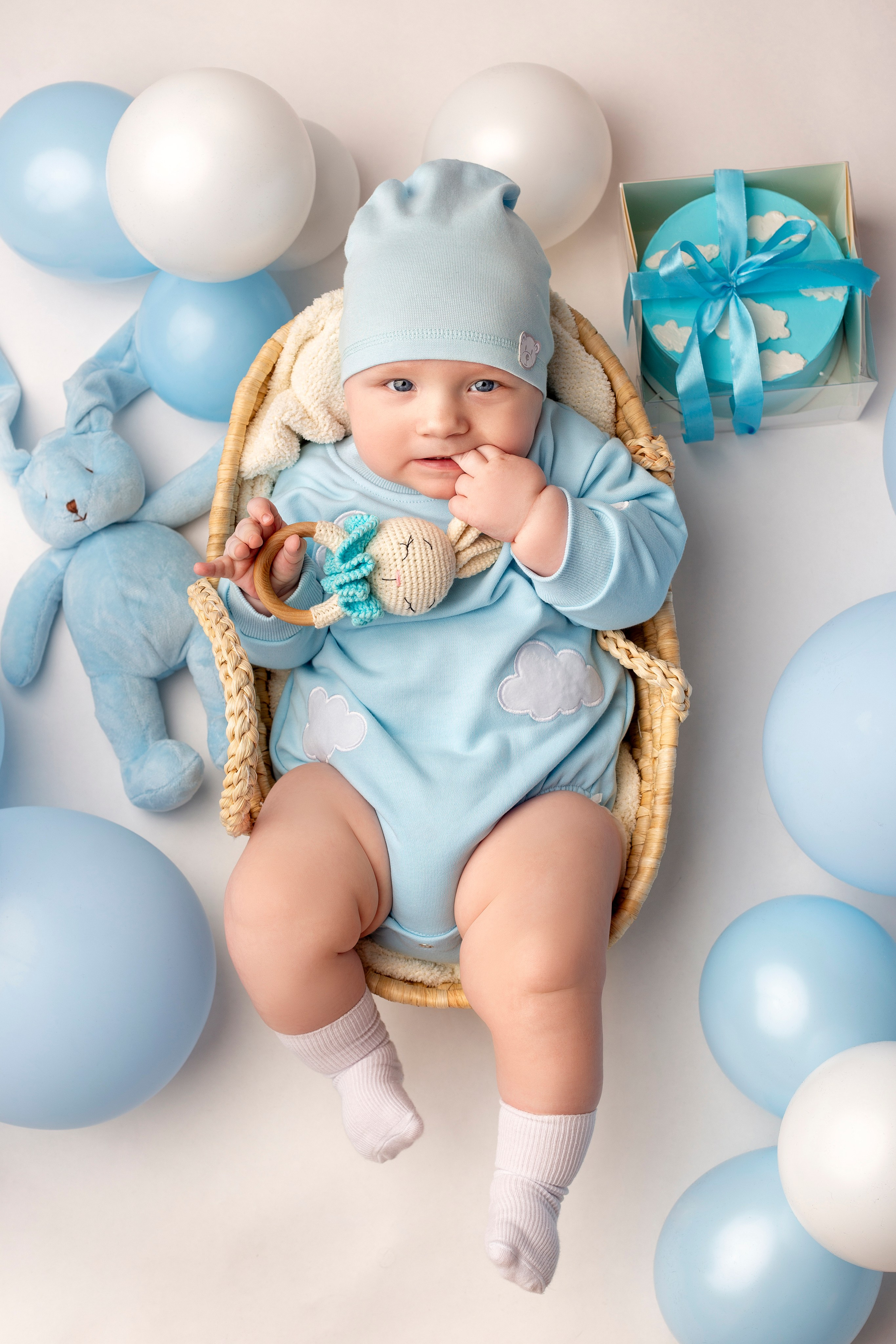 Проект «Полугодие» (малыши 6-9 месяцев). Фотограф новорожденных и детский фотограф в Радужном Васильева Елена