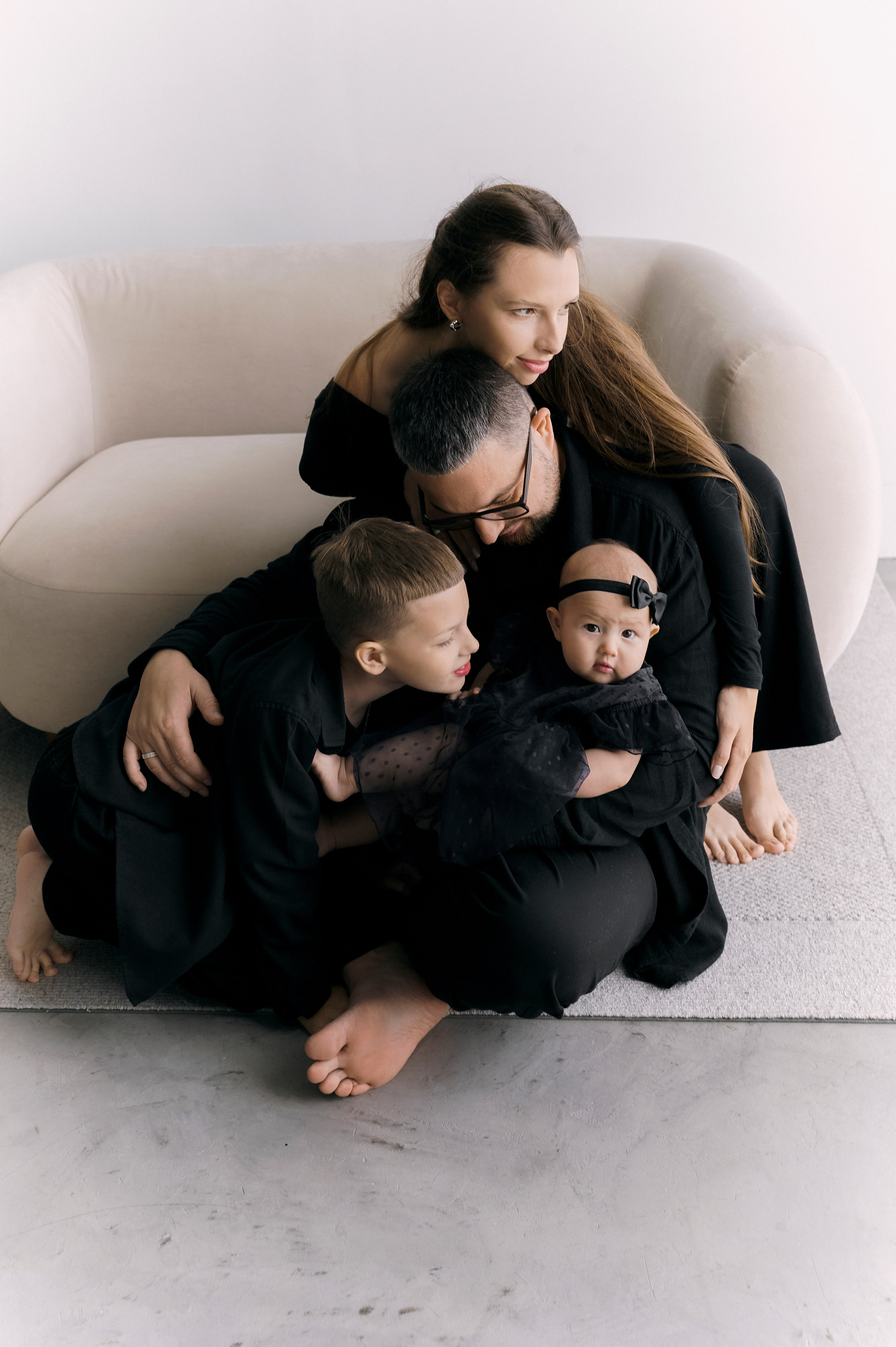 Лиза и ее семья. Фотограф Регина С