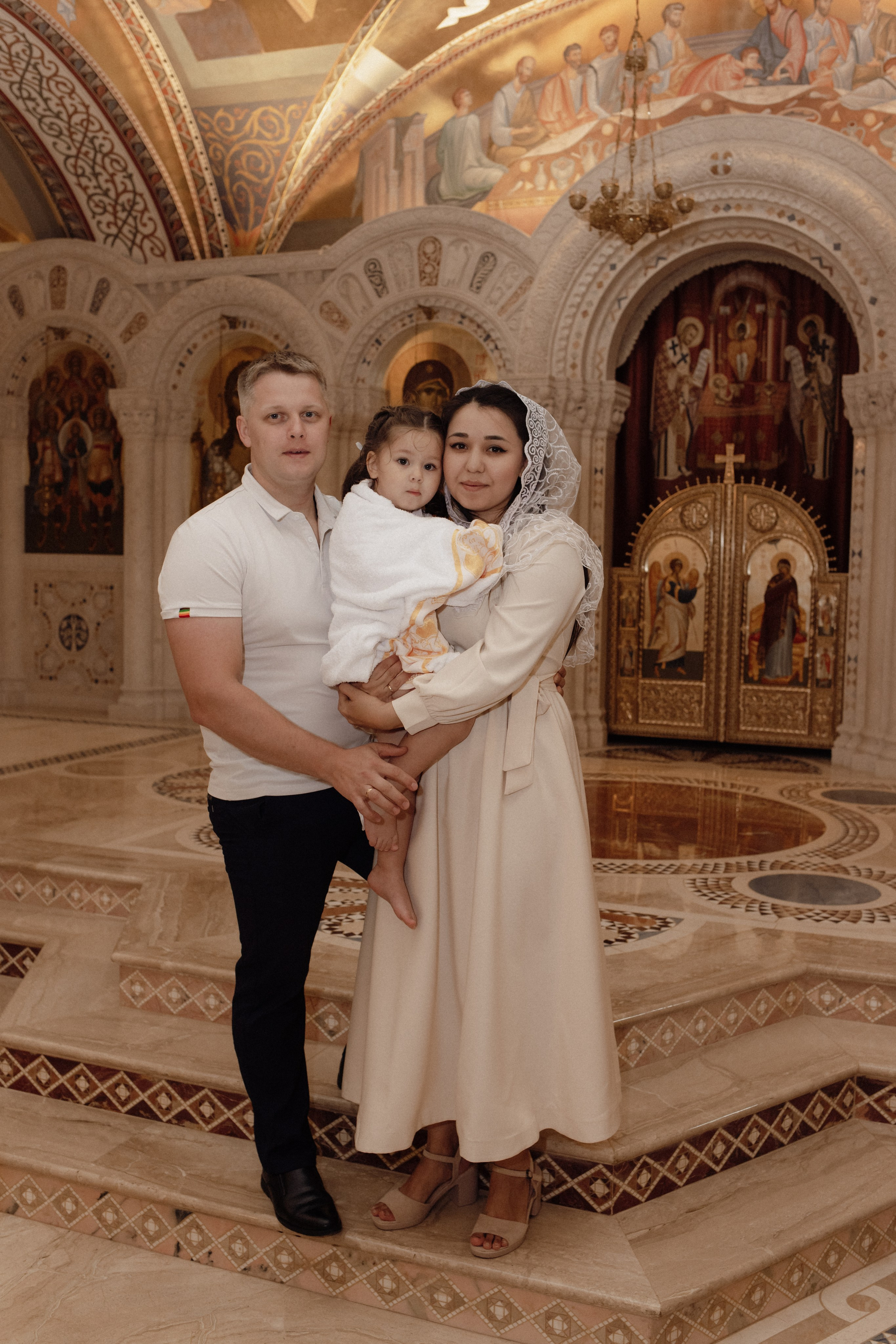 Крещение Киры. Семейный и свадебный фотограф в Челябинске Мария Леонтьева