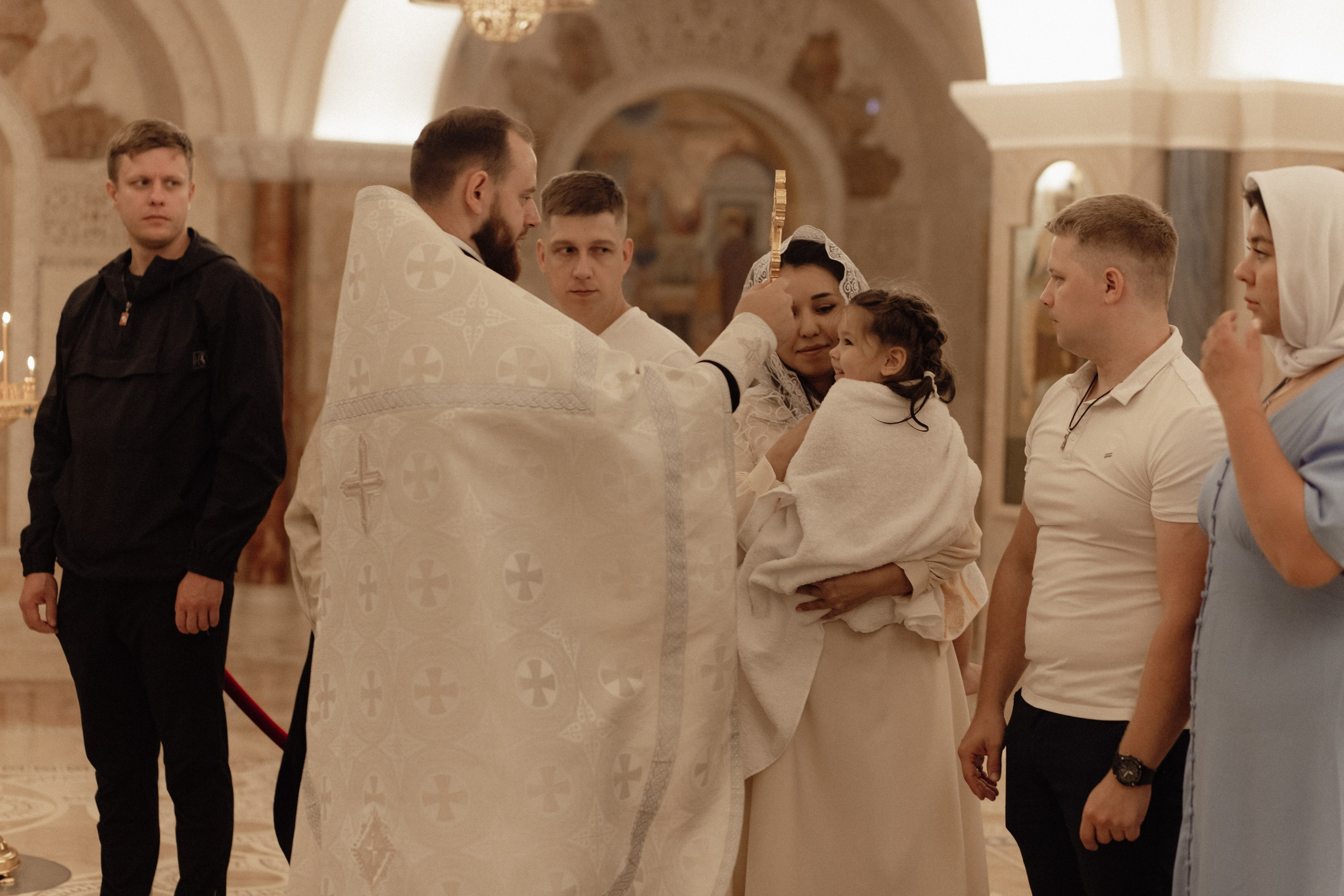 Крещение Киры. Семейный и свадебный фотограф в Челябинске Мария Леонтьева