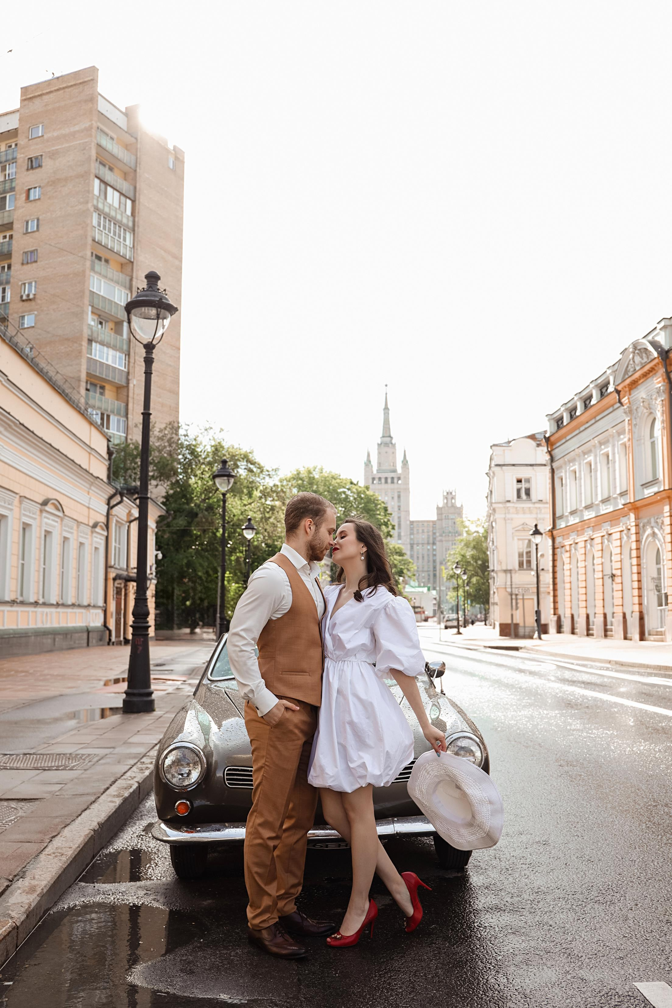 Jump in my car. Алина Малышева, свадебный и семейный фотограф Москва