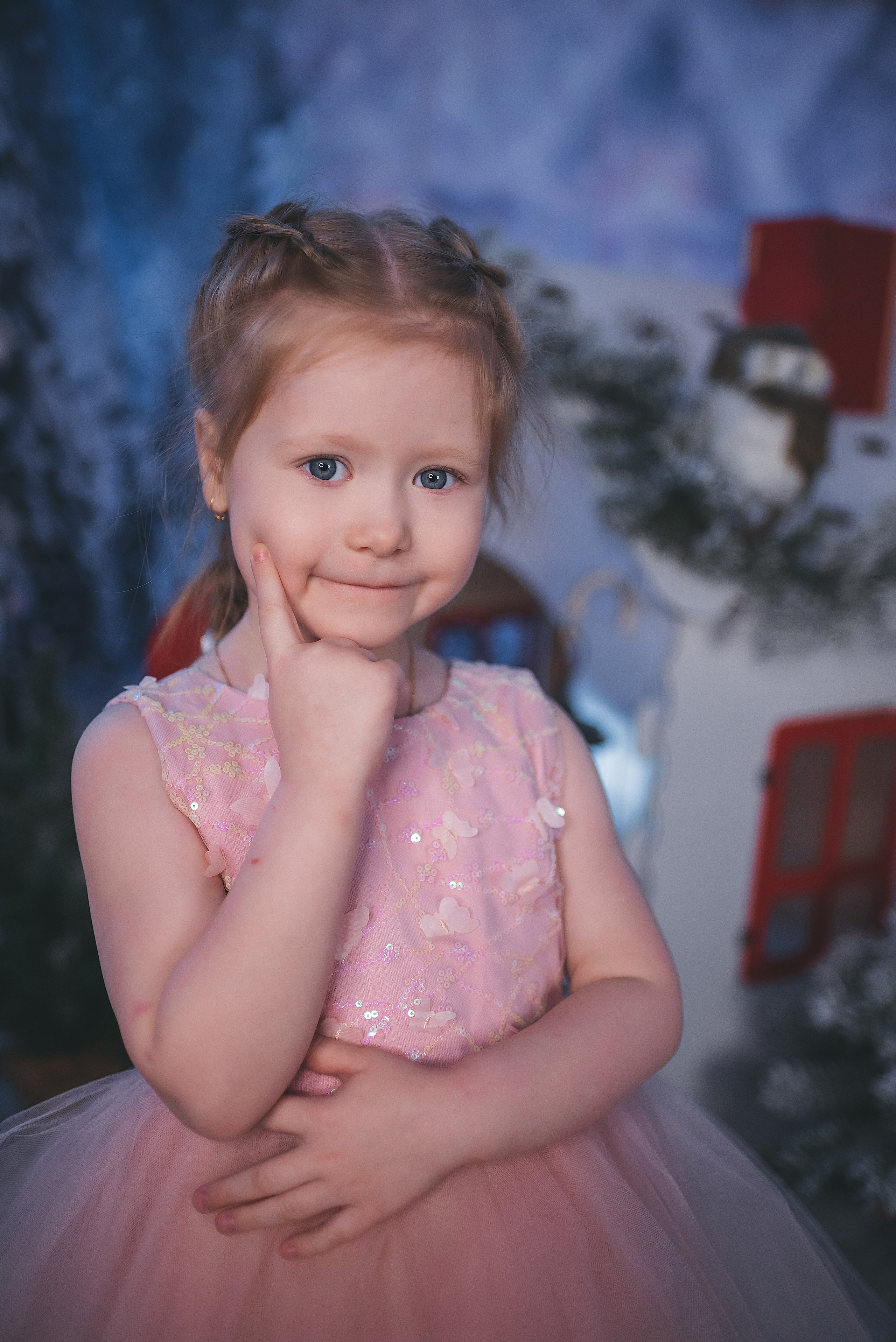 Проект «Новогодний домик». Семейный и детский фотограф в Тейково