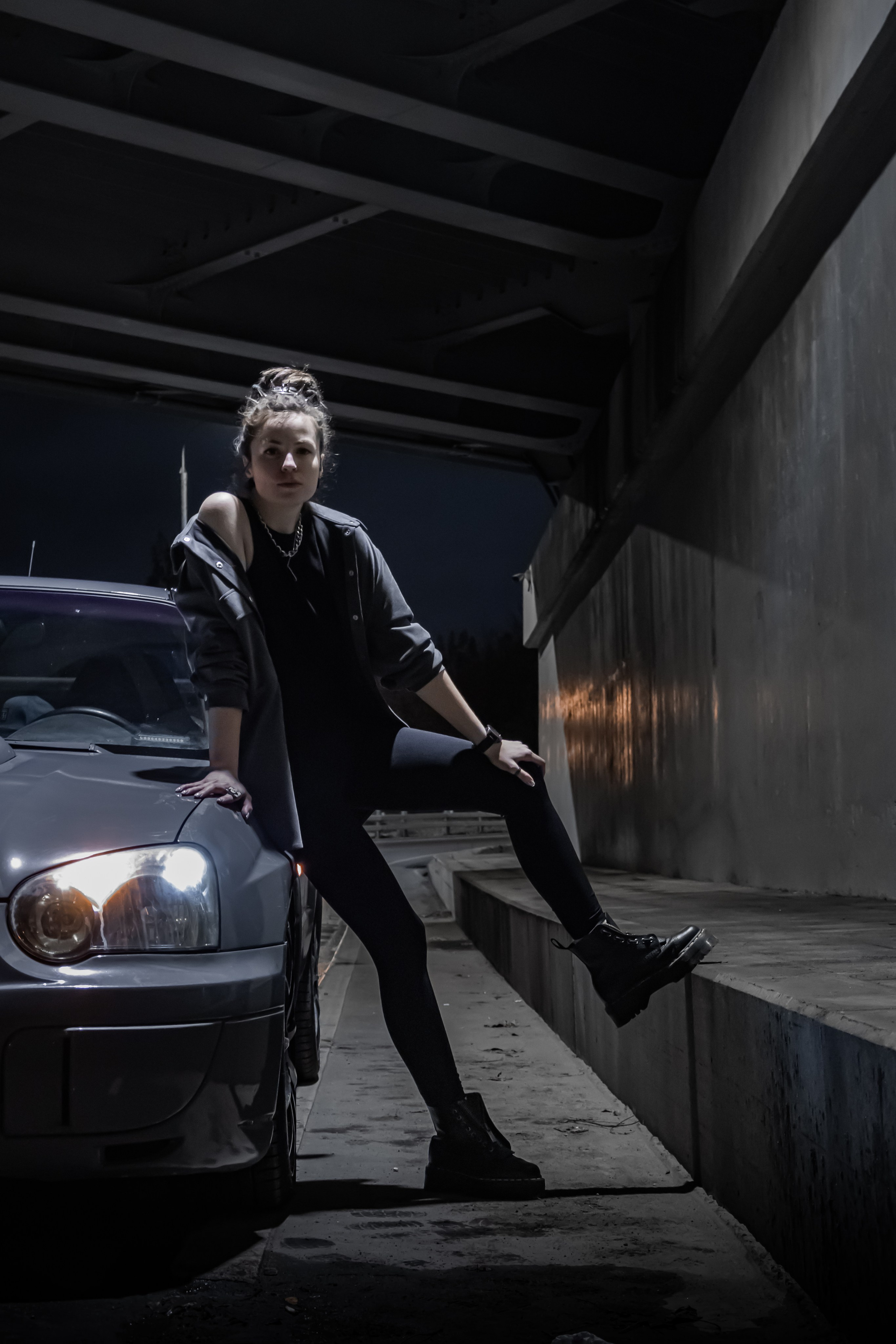 Тандем Драйва: фотосессия вас и вашего автомобиля. Валерия и Subaru. Ирина Санрайз — Автомобильный фотограф в Москве