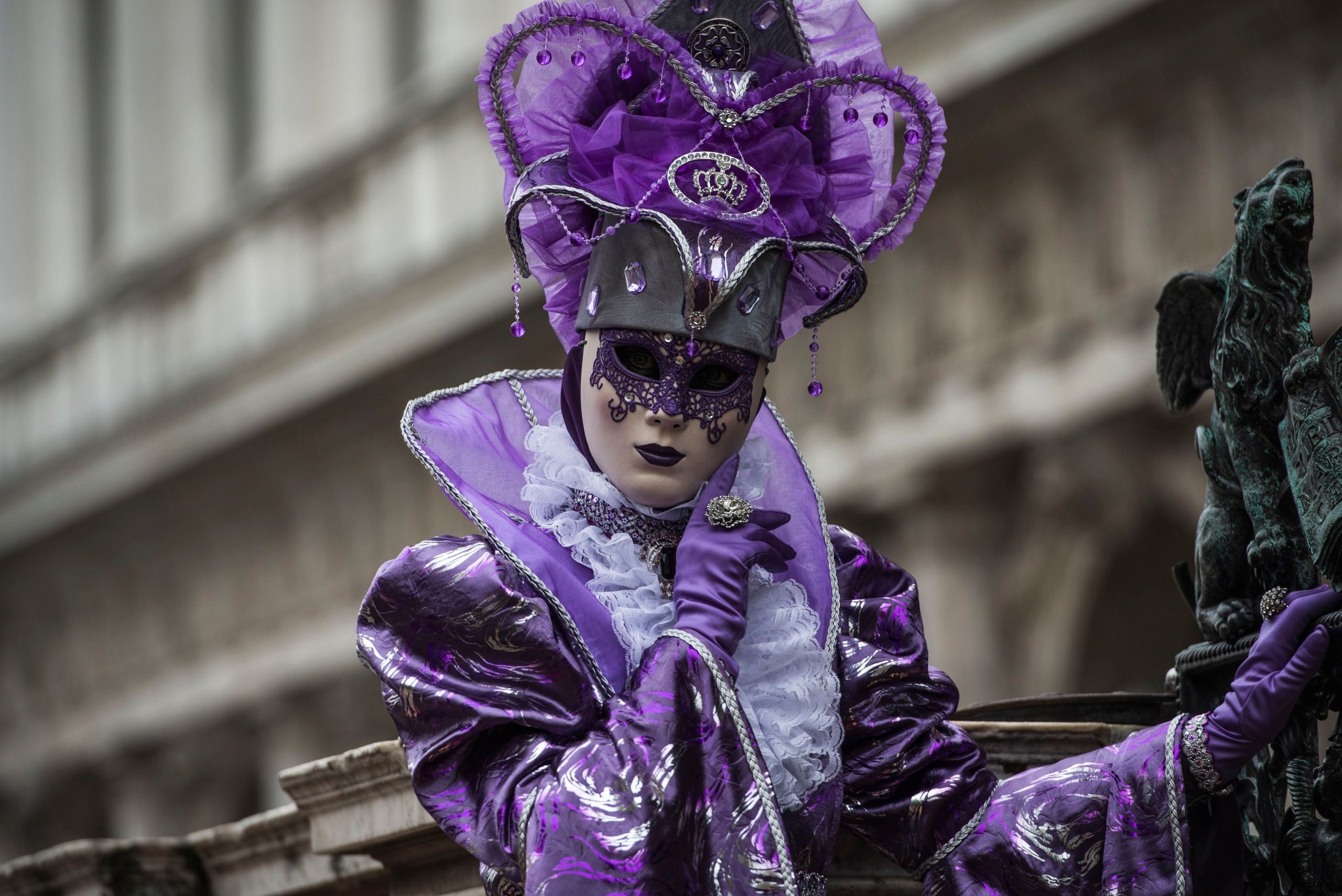 Фотографии Венецианского карнавала: Роскошные маски