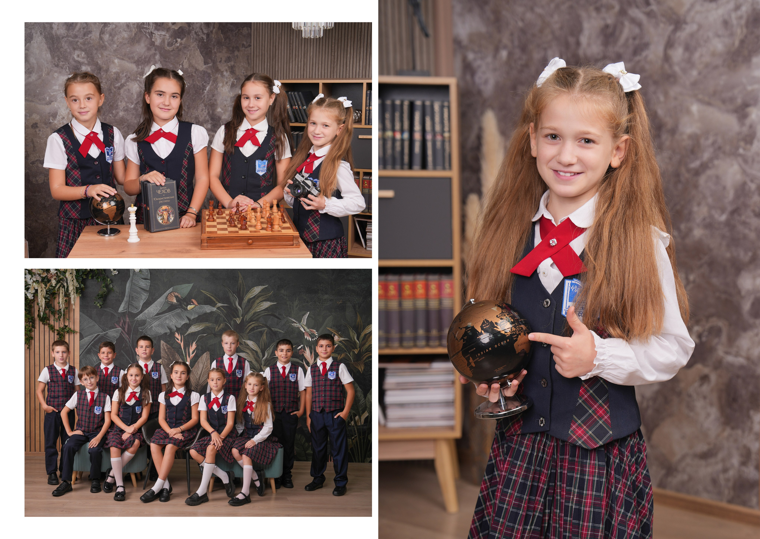 ШКОЛА 30 — 4 «Б» класс. Красивый выпускной альбом в Краснодаре