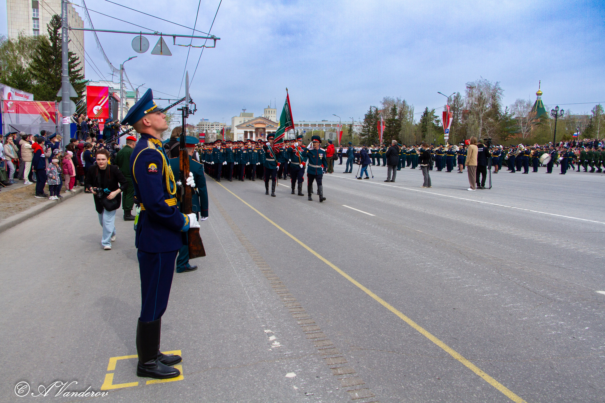 Парад Победы Омск 2024. Фотограф Омск | Александр Вандеров