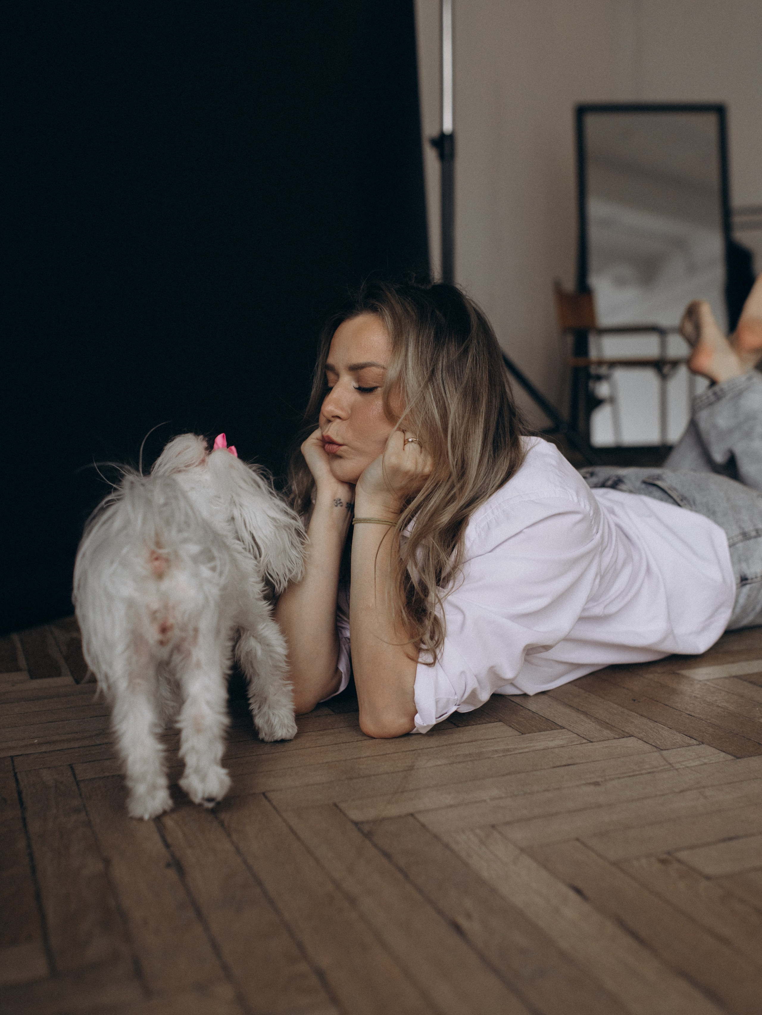 Мира и Таня. Фотограф-анималист в Москве Кириллова Татьяна