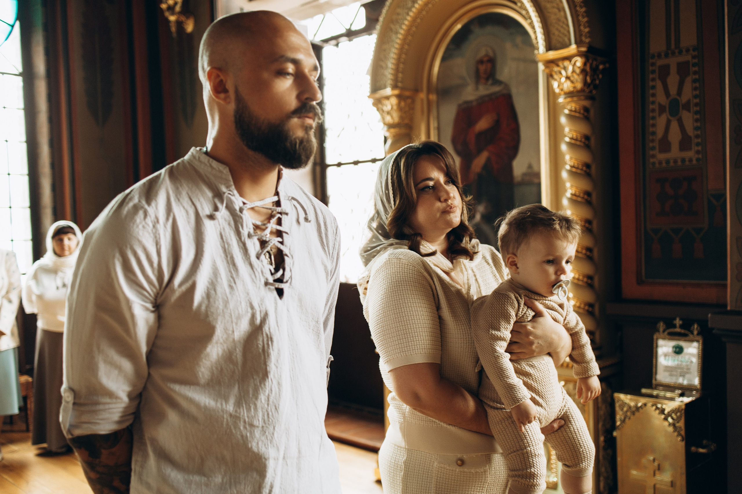 Таинство крещения Матвея. Самый теплый фотограф в Краснодаре Рябоконь Ксения