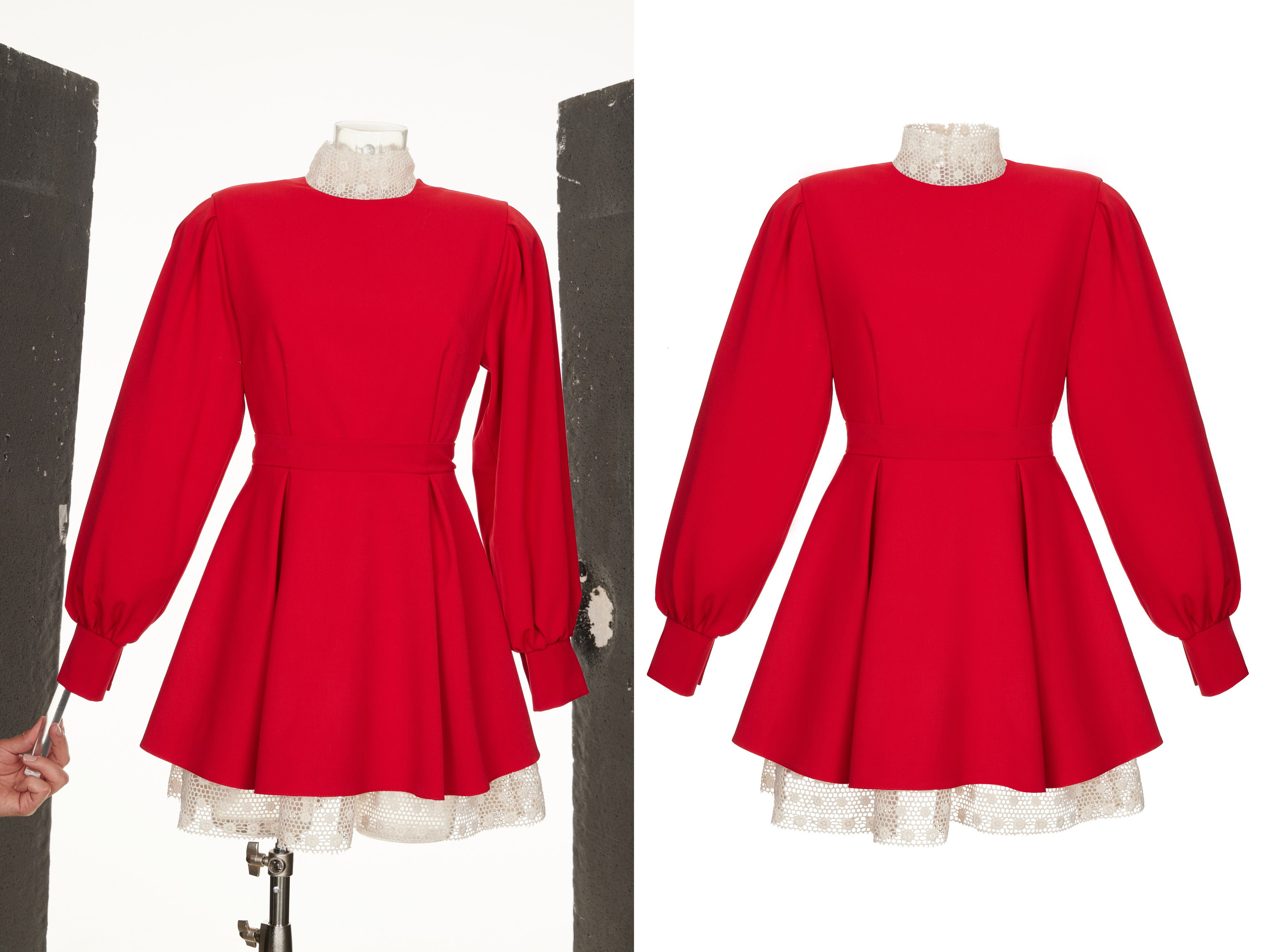 Ретушь фотографий платьев | Студия SVITHART