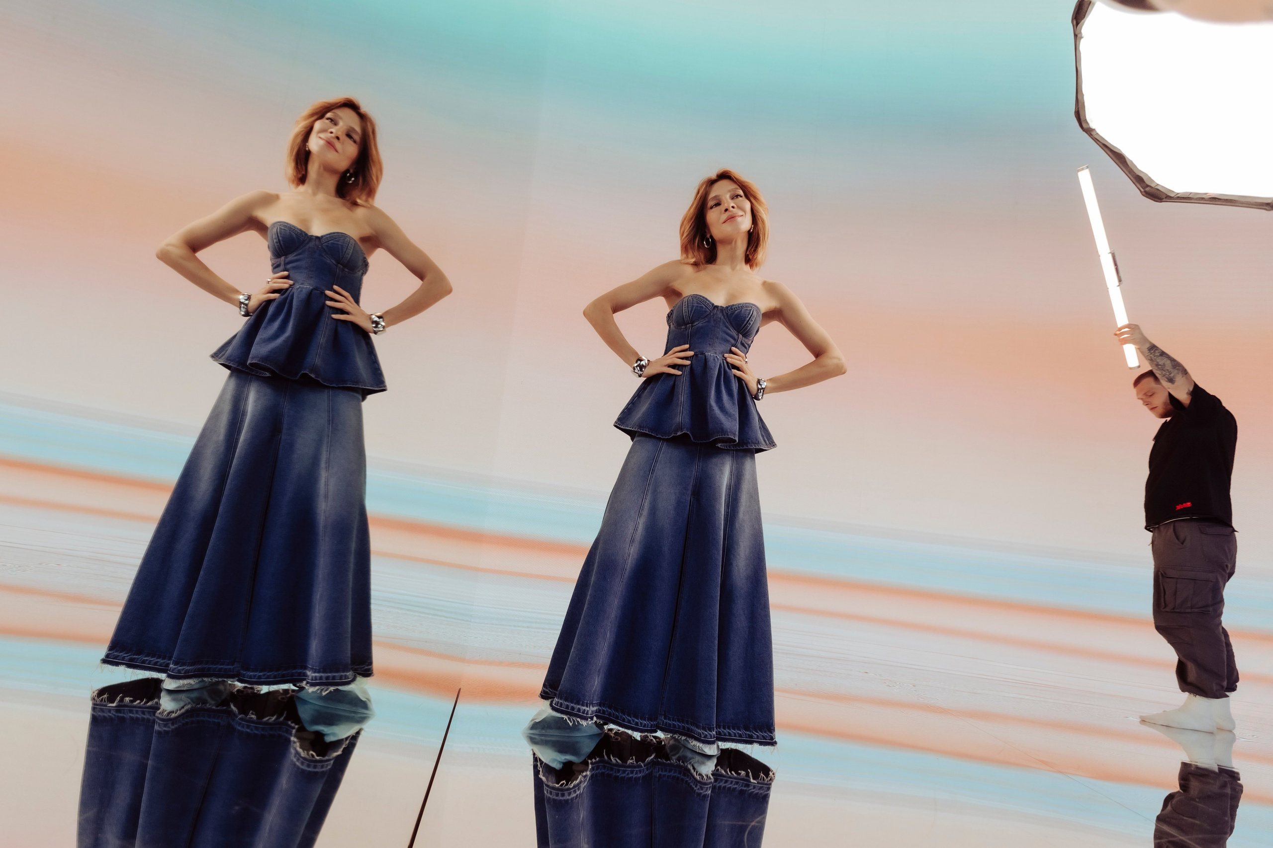 Lamoda backstage с Еленой Подкаминской. Репортажный, event, концертный и backstage фотограф из Москвы Виталий Кривцов