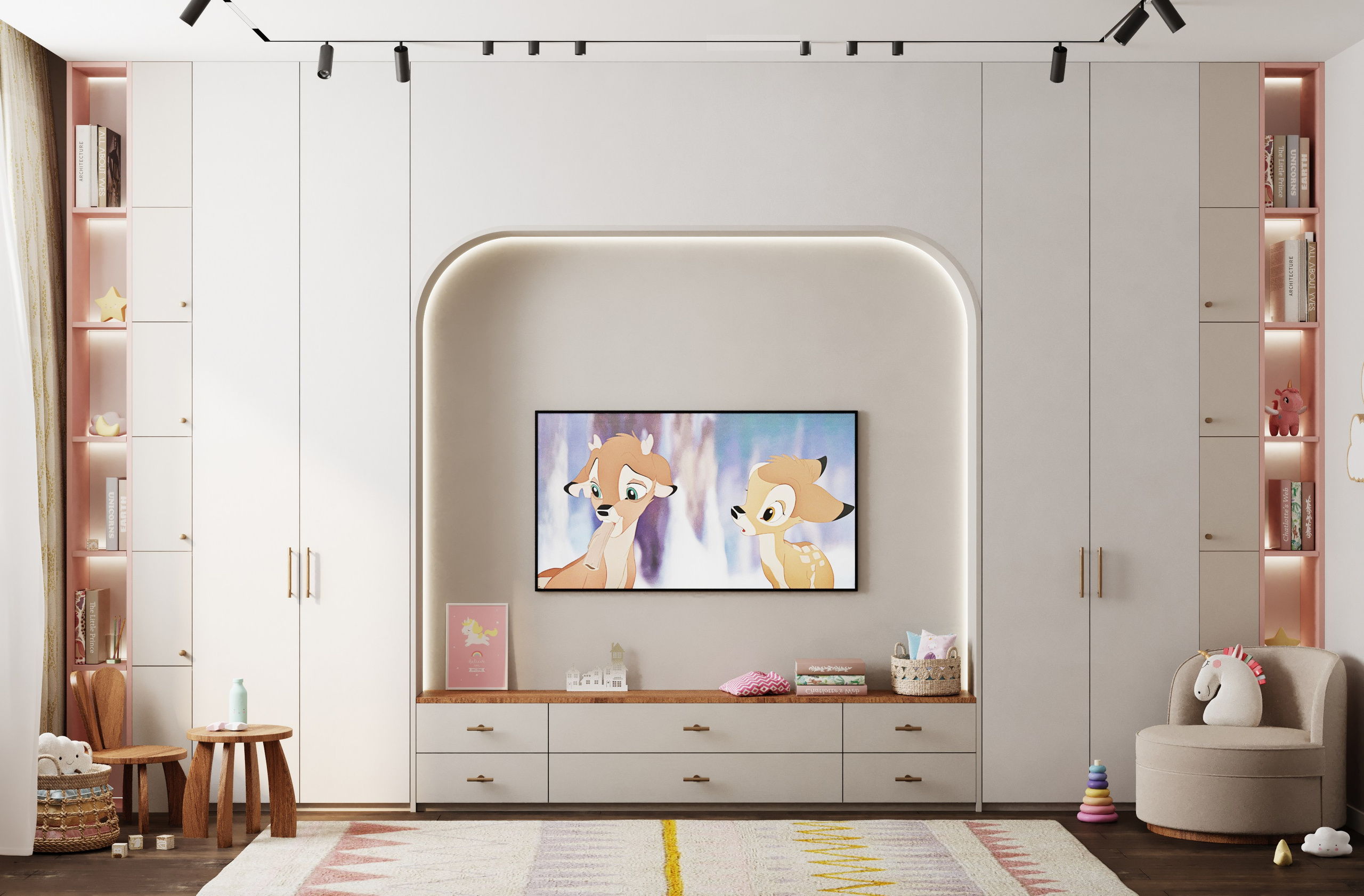 Квартира Астана. Дизайнер интерьера в Москве Екатерина Шаймердинова