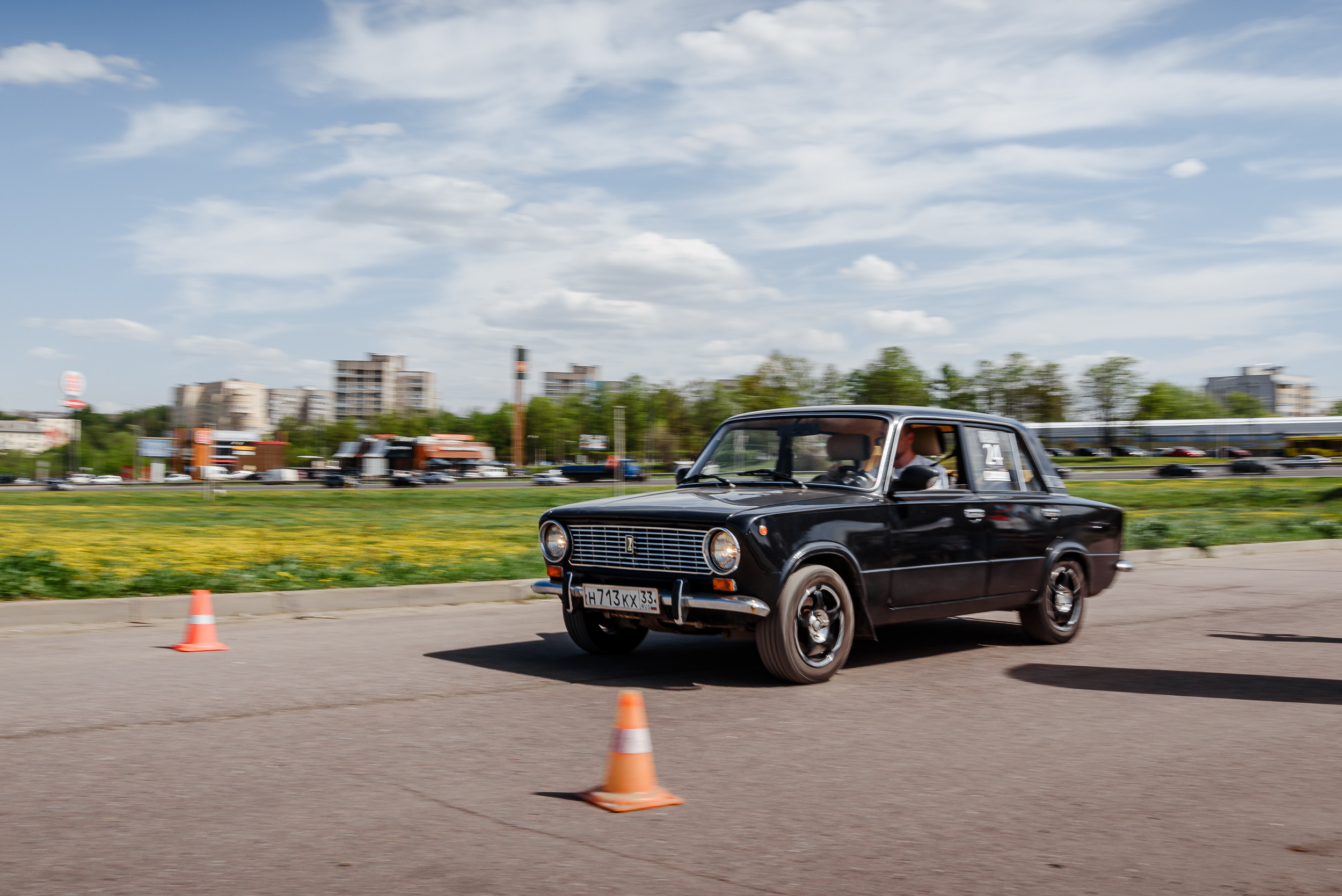 2023 Соревнования по автослалому во Владимире. Елена Чеснокова спортивный фотограф во Владимире и Белграде