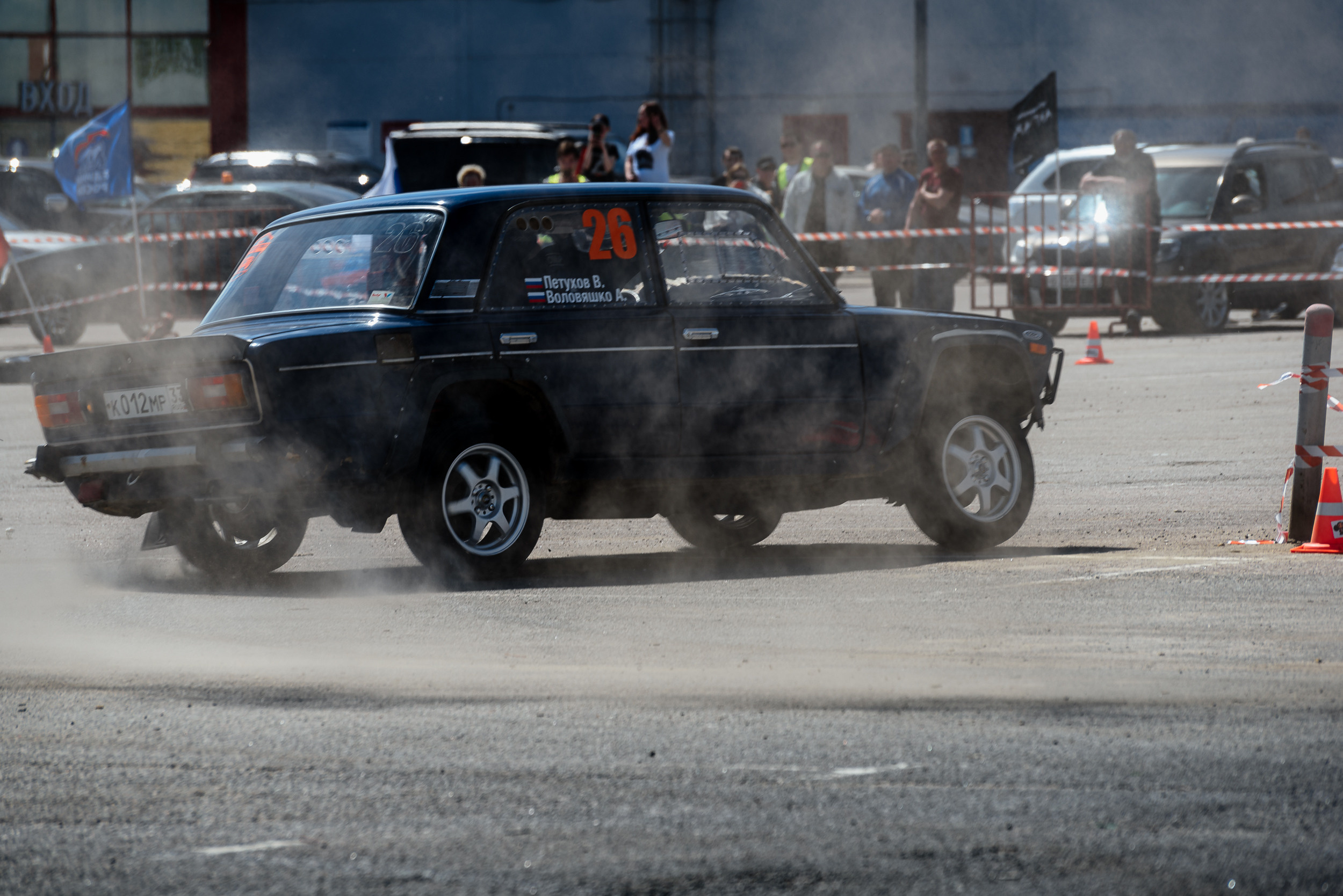 2023 Соревнования по автослалому во Владимире. Елена Чеснокова спортивный фотограф во Владимире и Белграде
