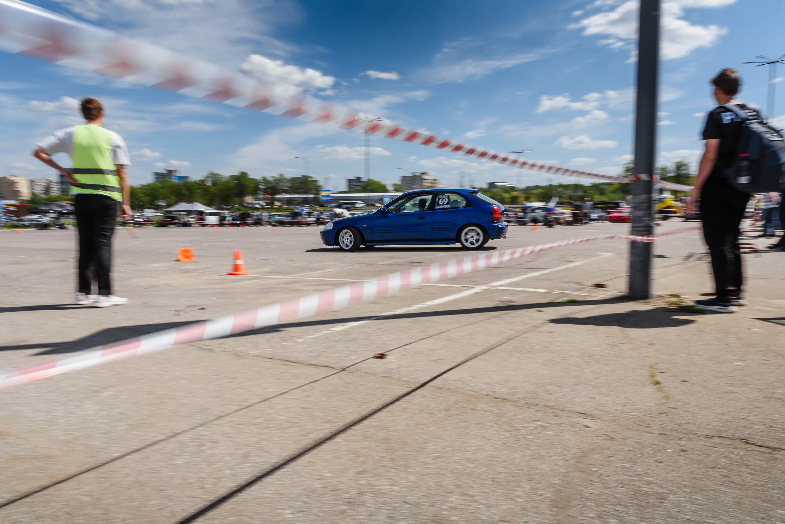 2023 Соревнования по автослалому во Владимире. Елена Чеснокова спортивный фотограф во Владимире и Белграде