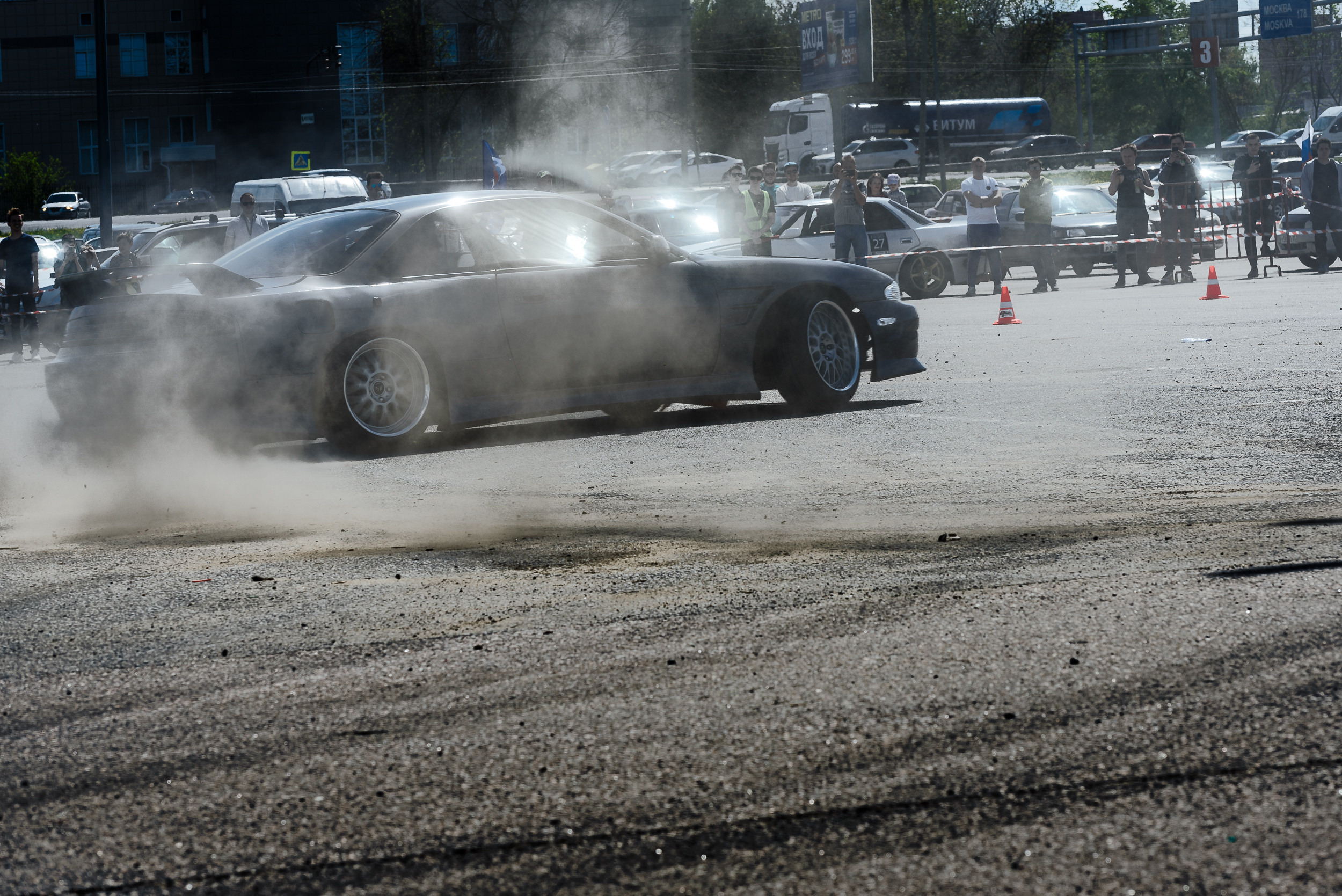 2023 Соревнования по автослалому во Владимире. Елена Чеснокова спортивный фотограф во Владимире и Белграде