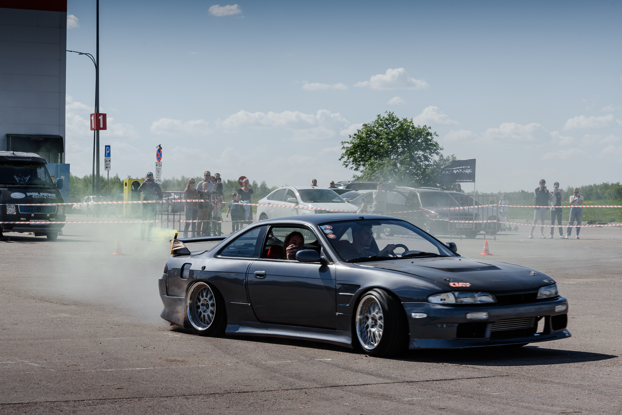 2023 Соревнования по автослалому во Владимире. Елена Чеснокова спортивный фотограф во Владимире и Белграде