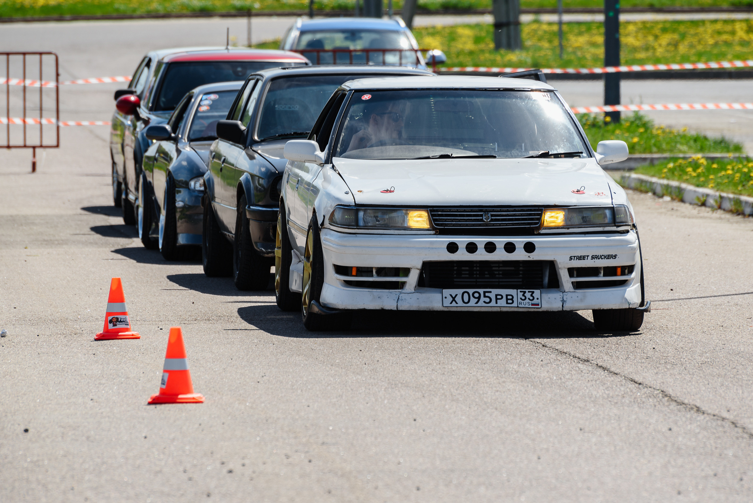 2023 Соревнования по автослалому во Владимире. Елена Чеснокова спортивный фотограф во Владимире и Белграде