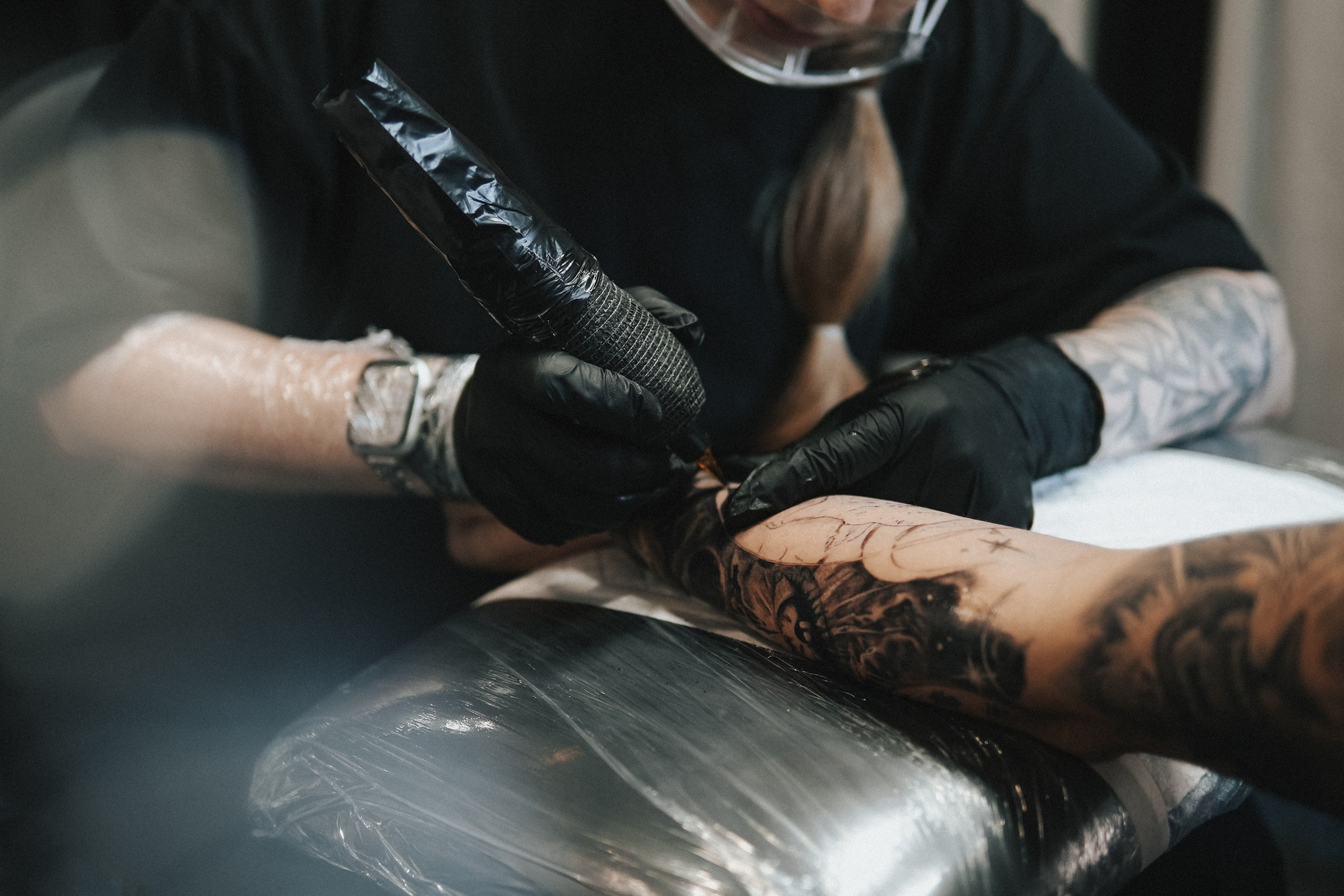 Тату мастер. Катя Кудринская. Фотограф на мероприятие СПб. Семейный фотограф