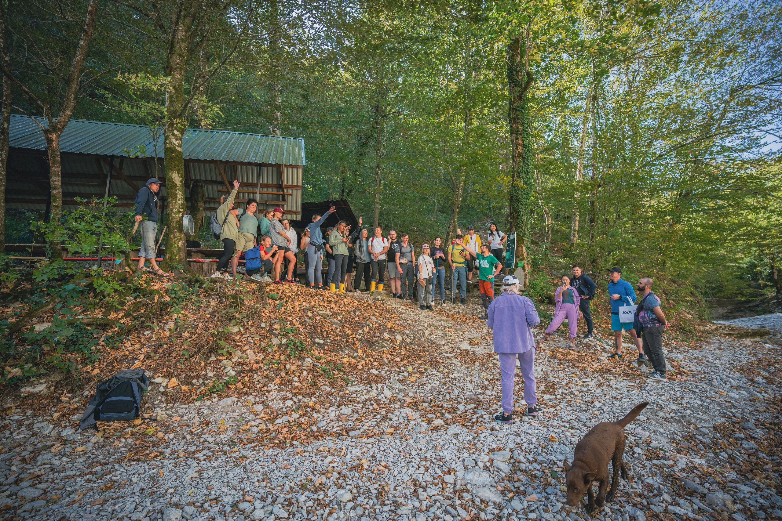 Поход на Полковничьи водопады АСК 26.09.23. Репортажный фотограф в Краснодаре Рындин Дмитрий