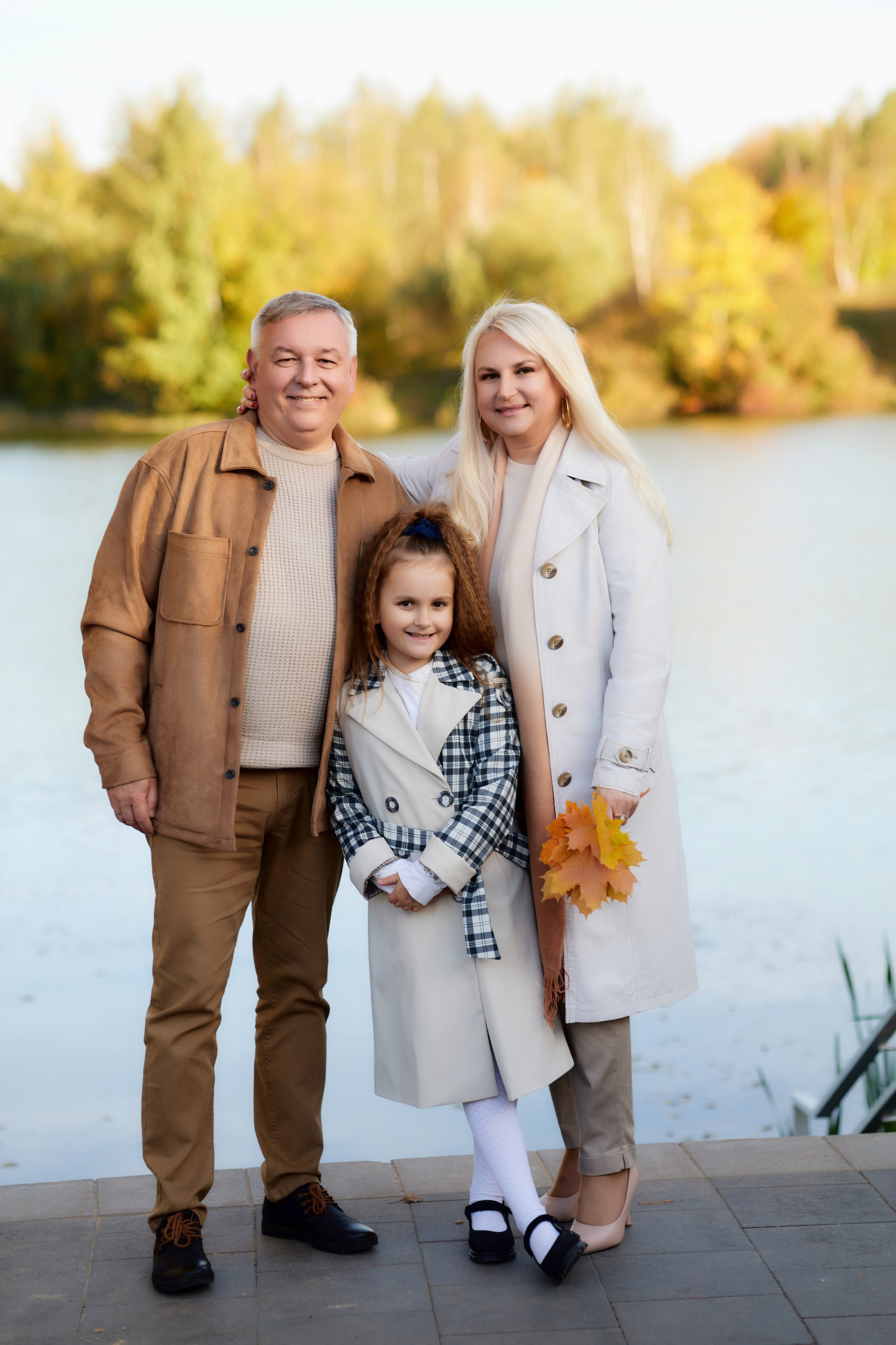Семейная осеннняя фотосессия. Фотограф в Минске Анна Кучинская