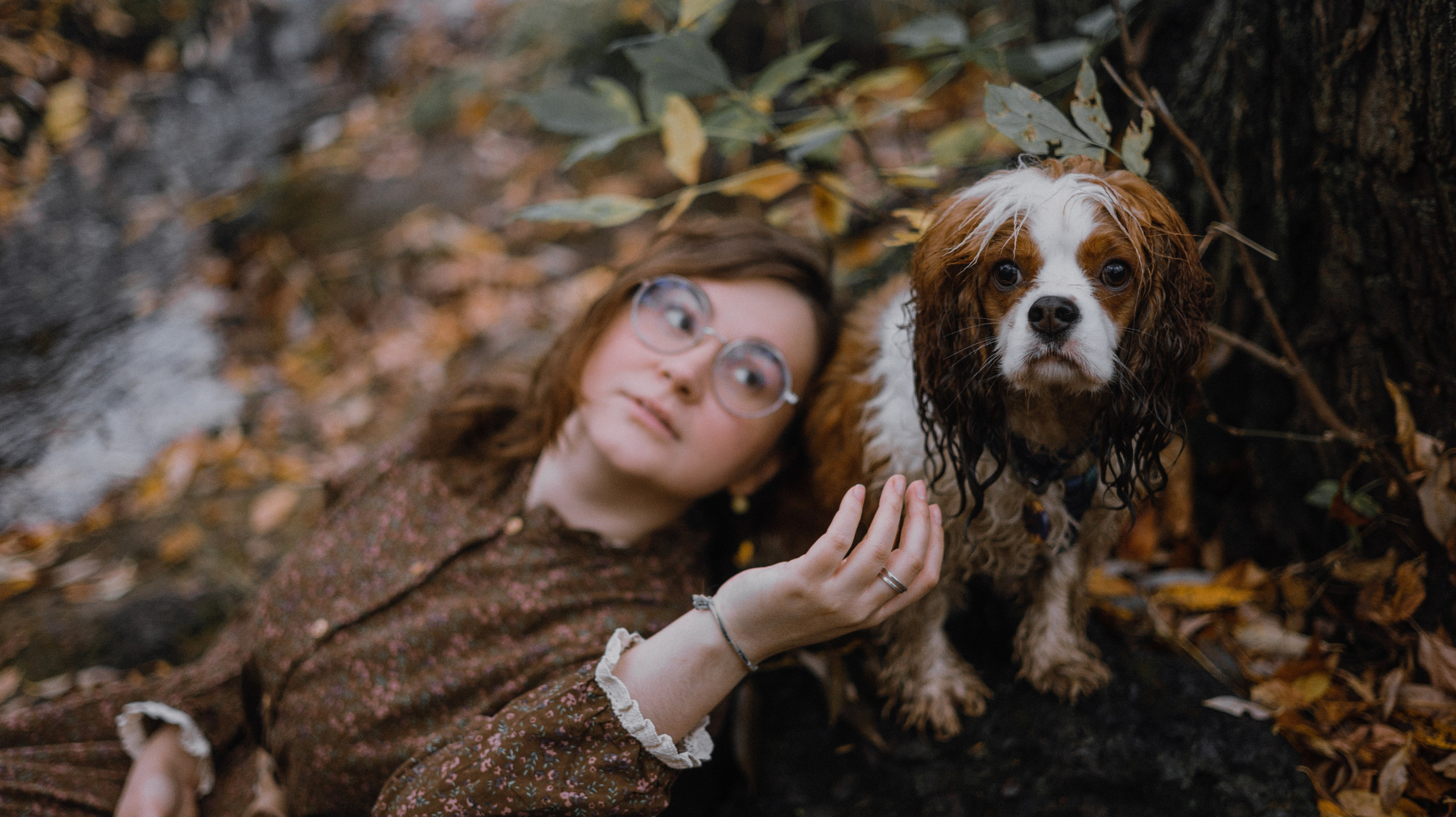 Маша и Дарси. Фотограф-анималист Богданова Полина