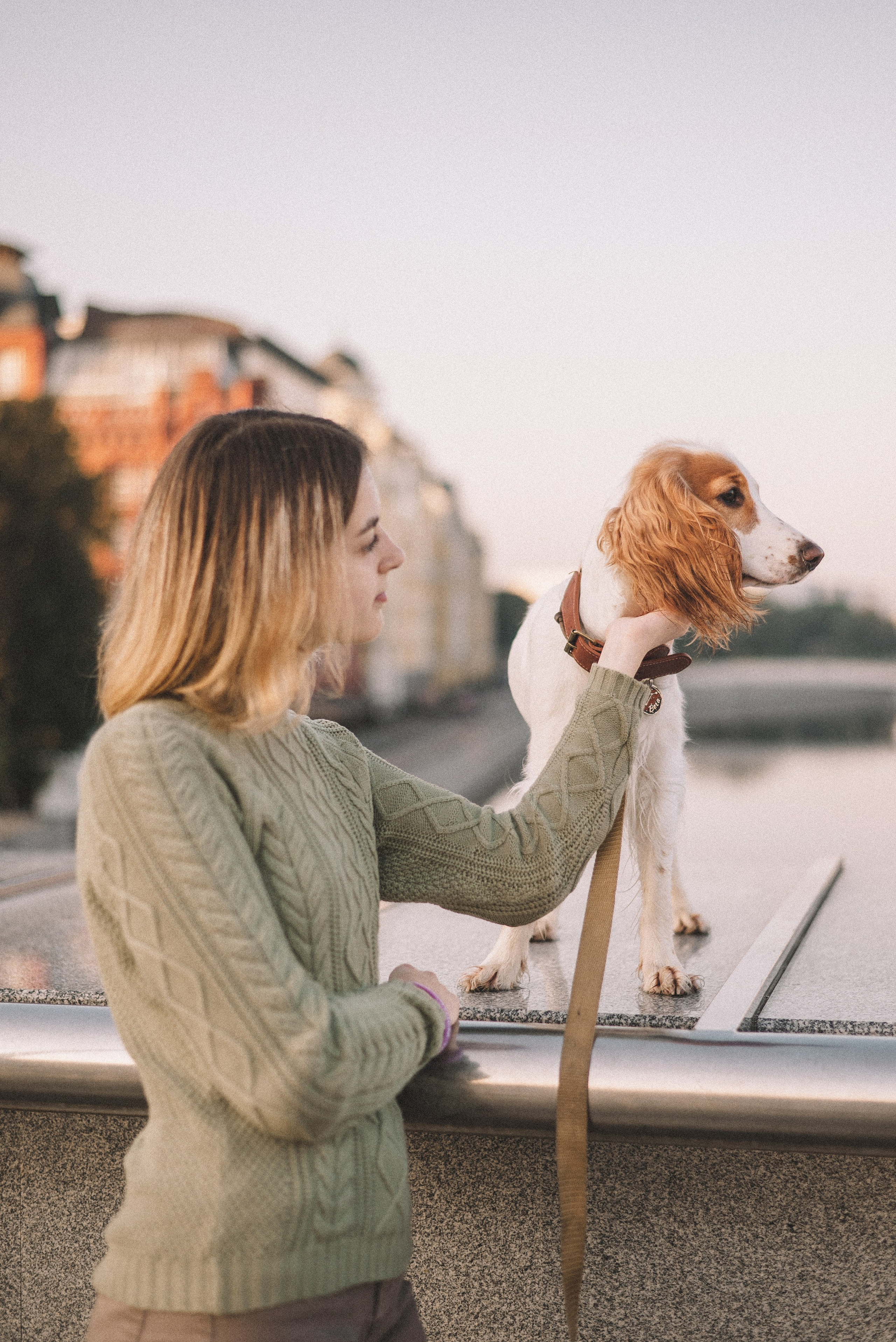 Маша и Вега. Фотограф-анималист Богданова Полина