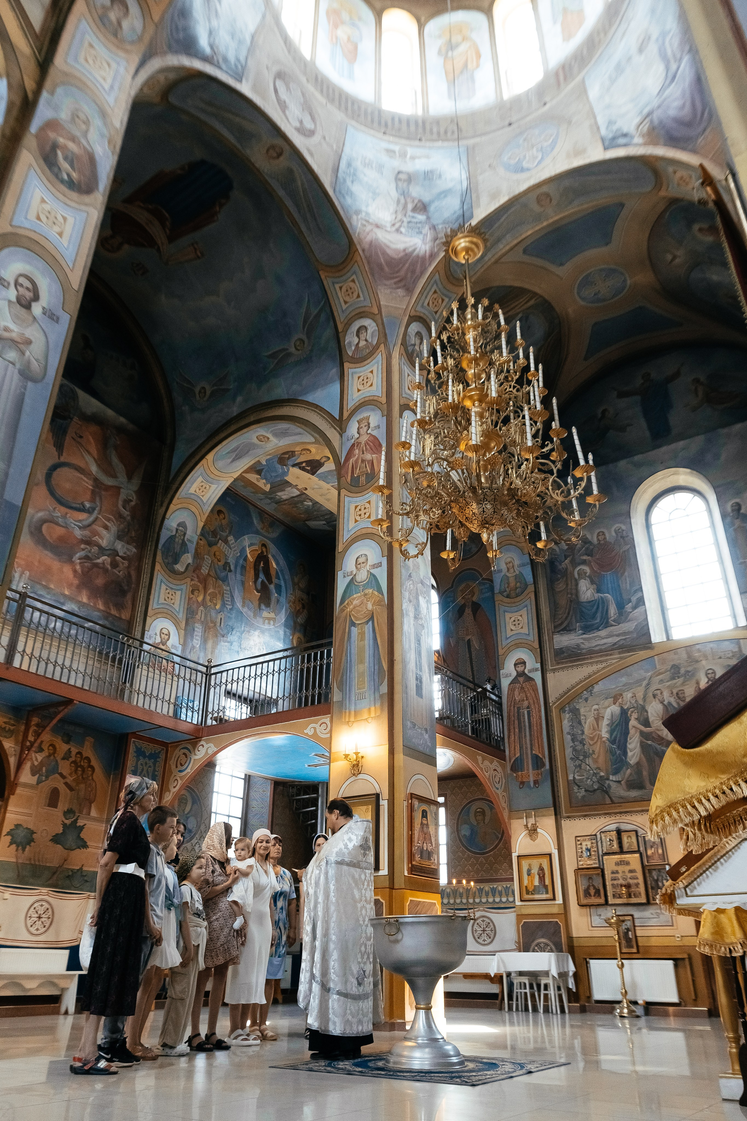 Крестины Миланы. Главная