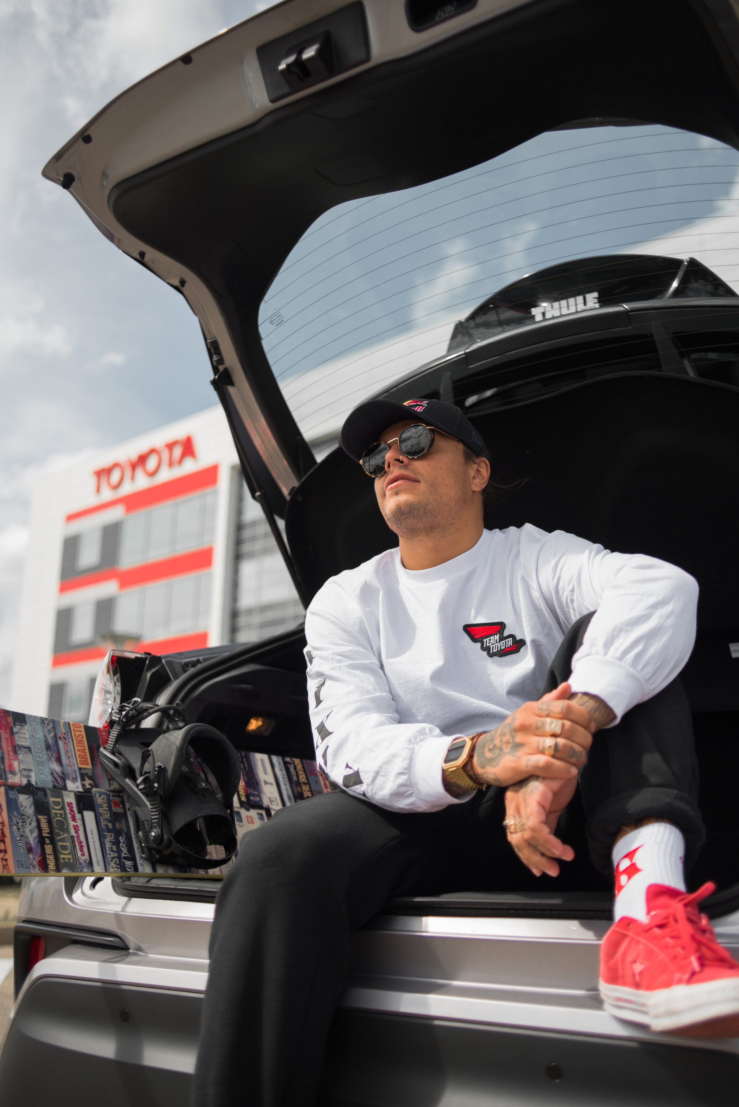 Атлеты Toyota Team Russia. DeLorein