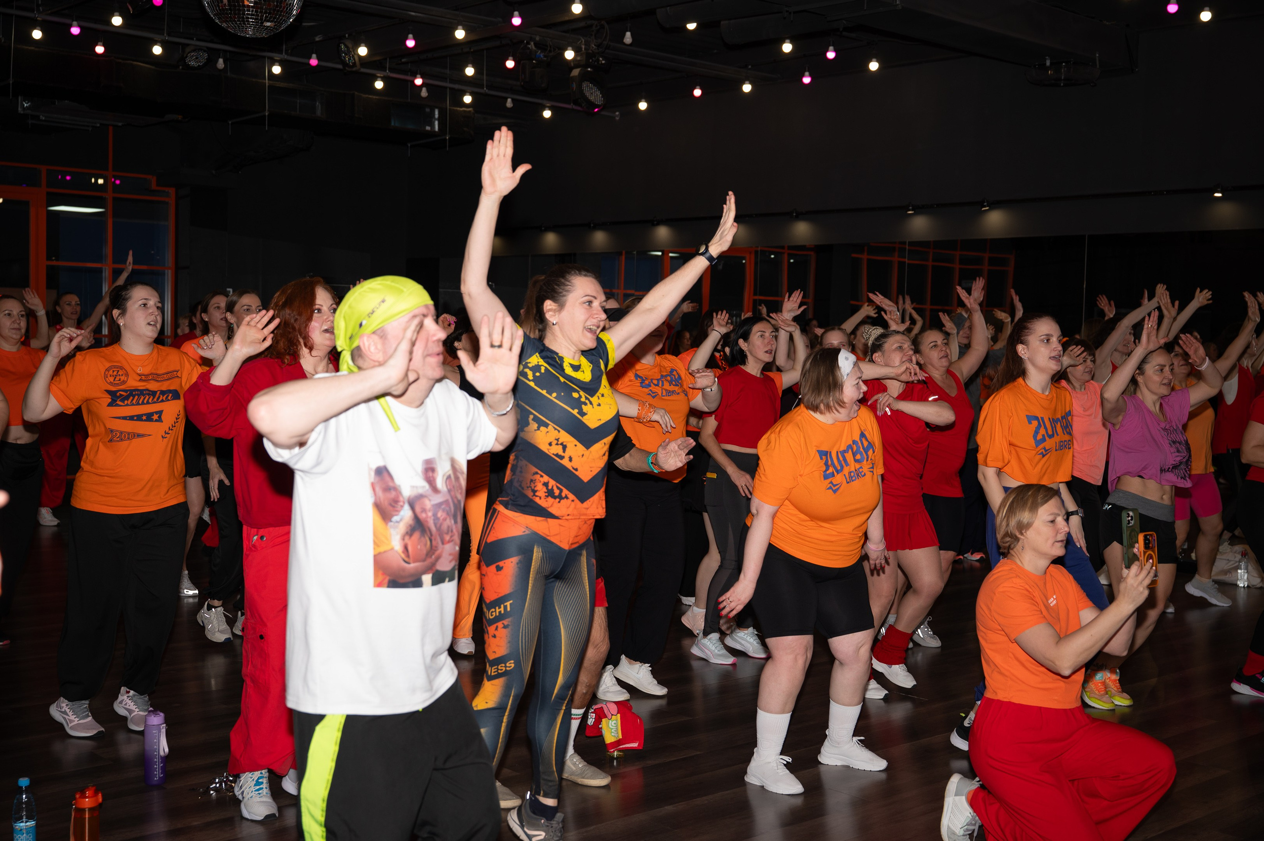 Zumba Fire Party (18.01.2026). Photographer in Moscow Anna Chistiakova