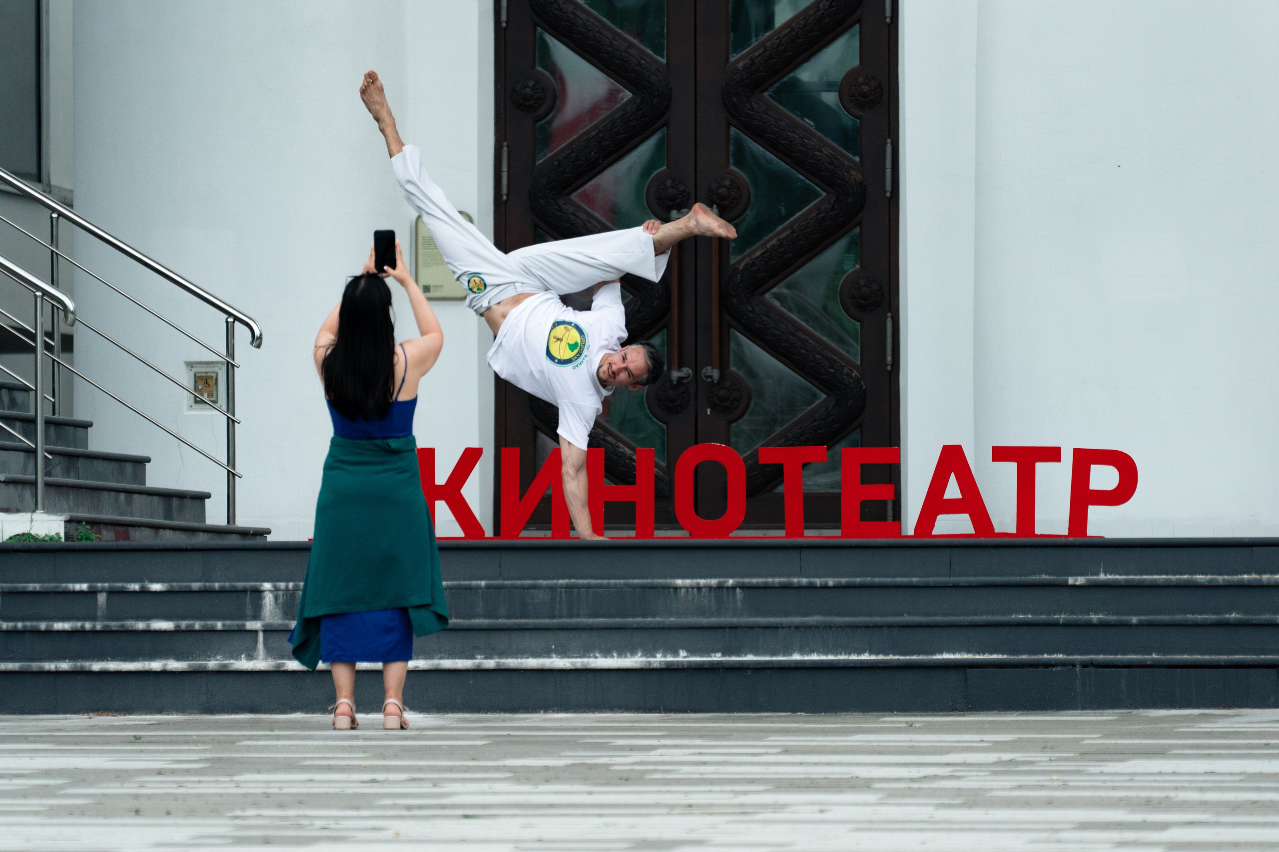 Открытый класс AXE Capoeira на фестивале неолимписких видов спорта на ВДНХ 2025 г:. Фотограф в Москве Ткаченко Владимир