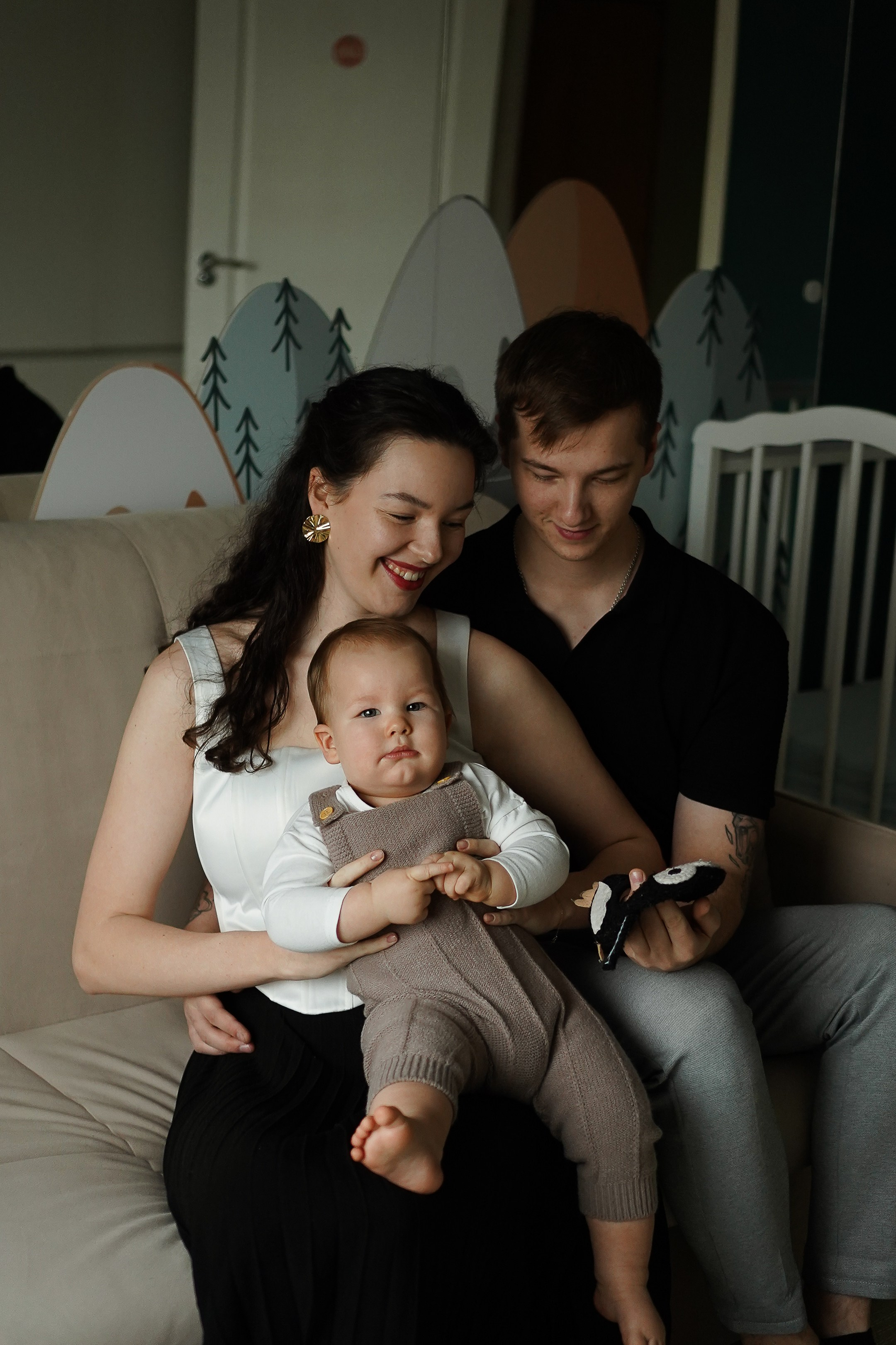 К первому годику Ромы. Семейный фотограф в Москве Коровушкина Наталья. Съемка контента