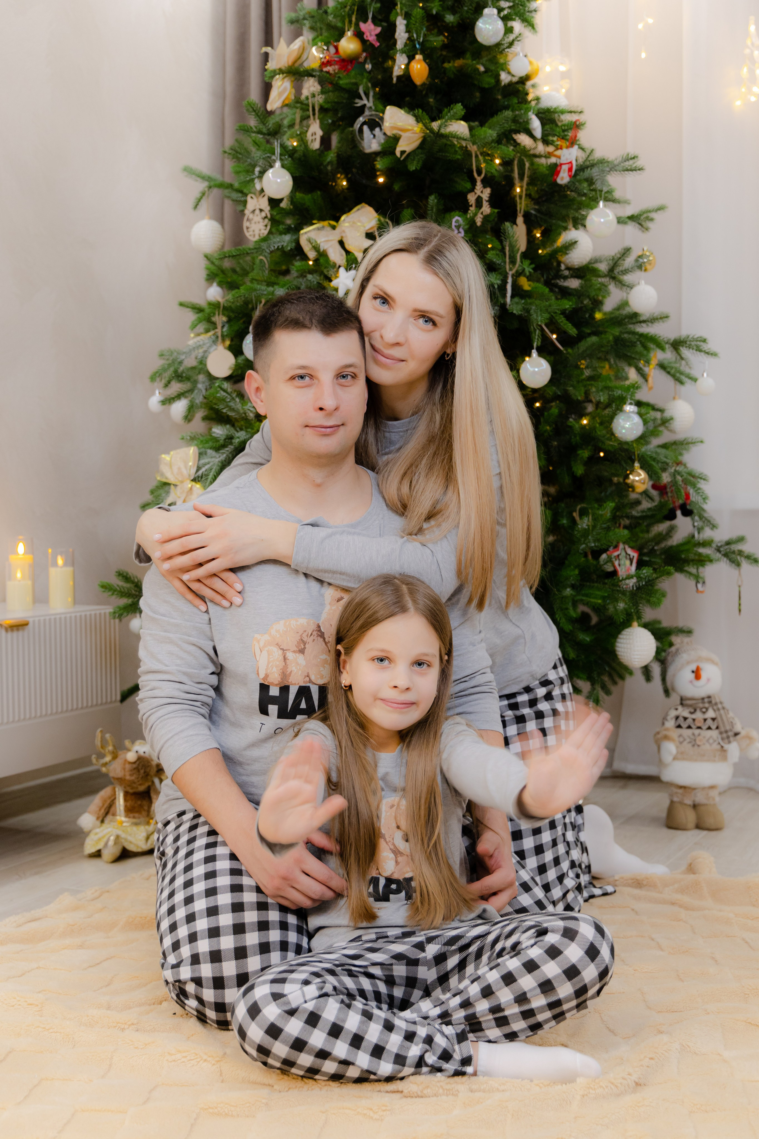 Семейный Новый год. Фотограф Братск Юлий Дежин