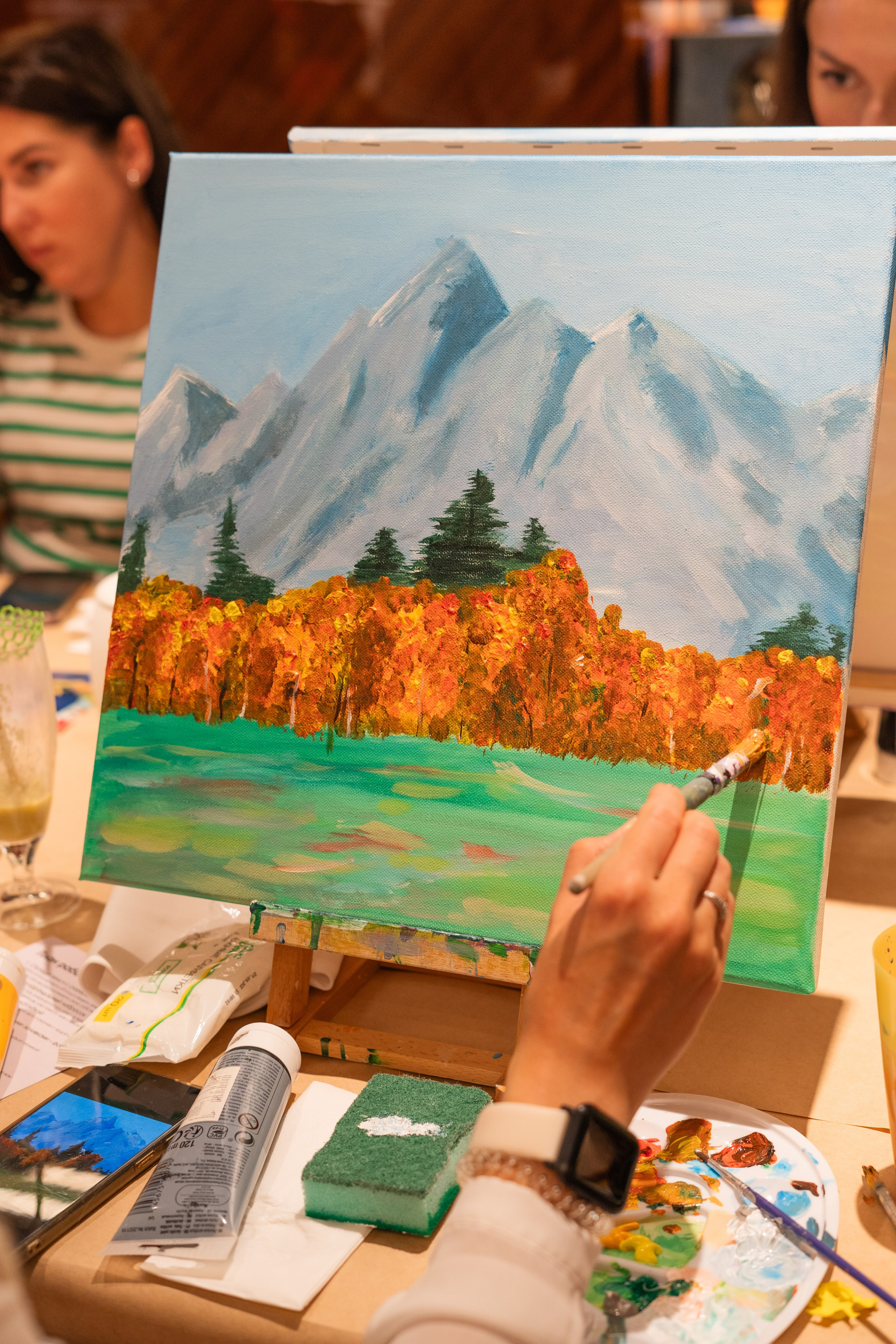 Корпоратив Teach Me Art 3. Портретный фотограф в Москве и Санкт-Петербурге Арина Чех