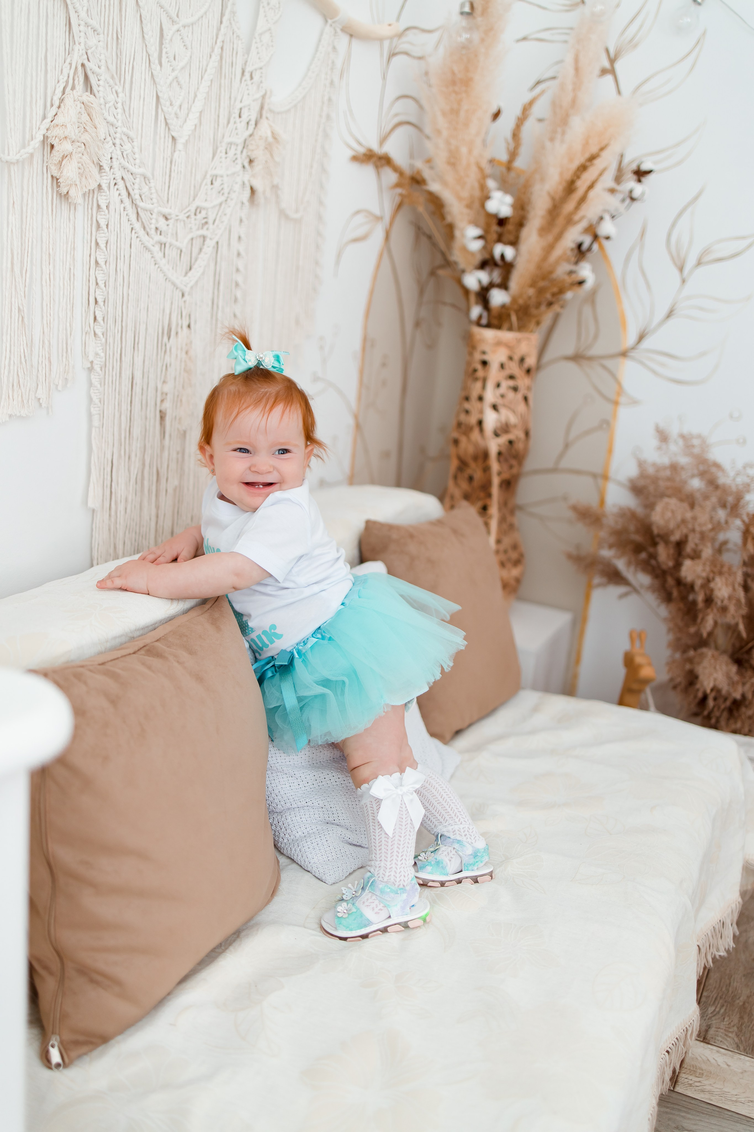 Ксения, 1 годик. Семейный и детский фотограф в Железногорске Саламахо Ольга