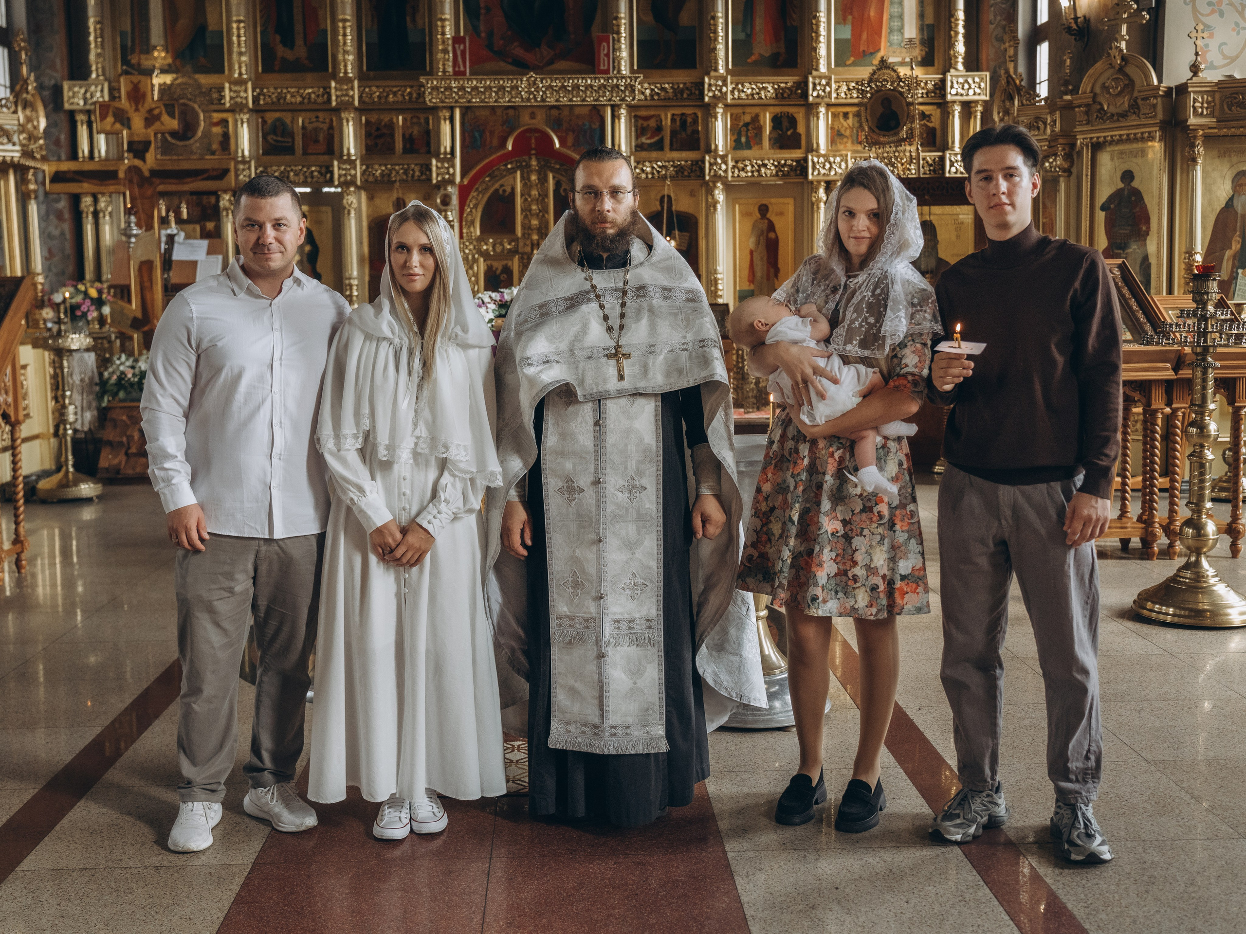 Крещение Филиппа. Фотограф Ольга Рубцова в Москве и Московской области