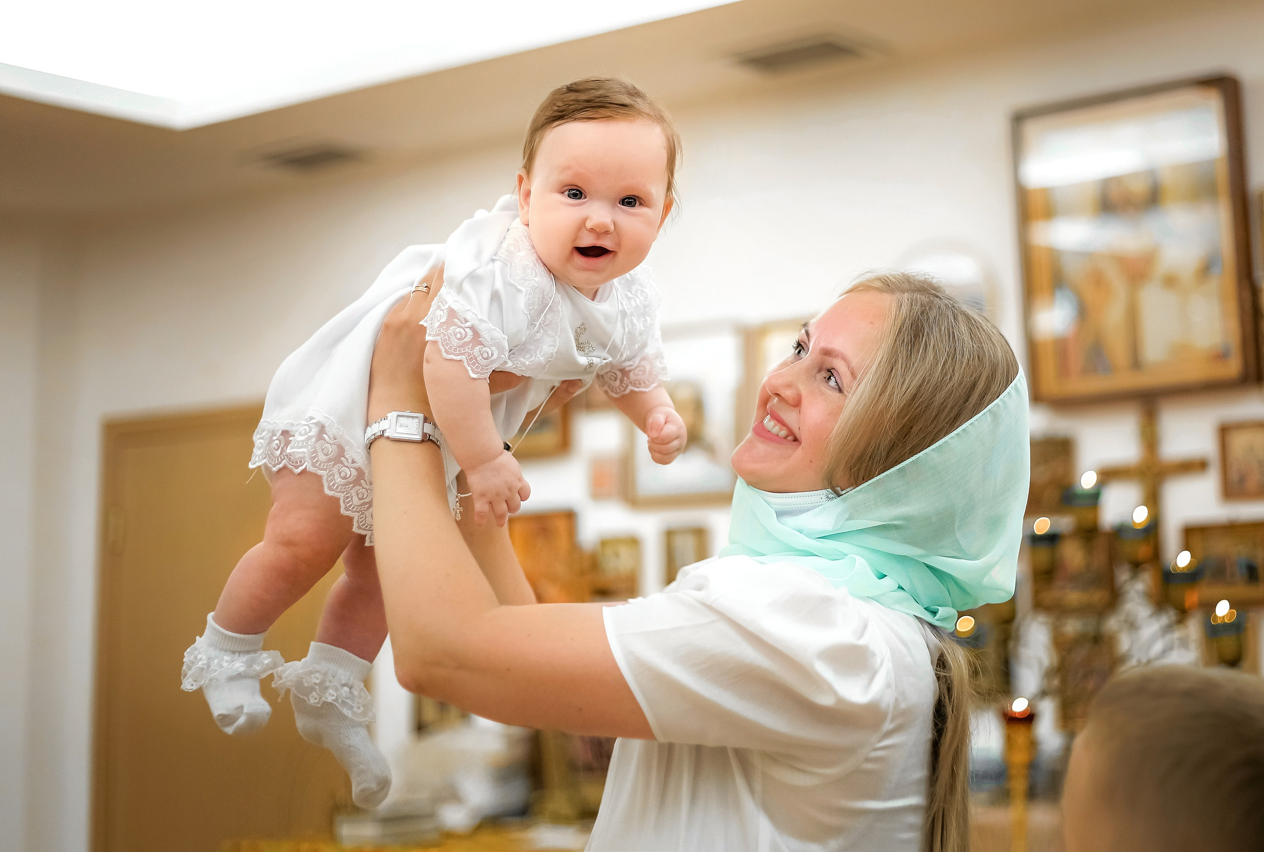 Крещения. Фотограф новорожденных, фотосессия крещения г. Санкт-Петербург Олеся Л