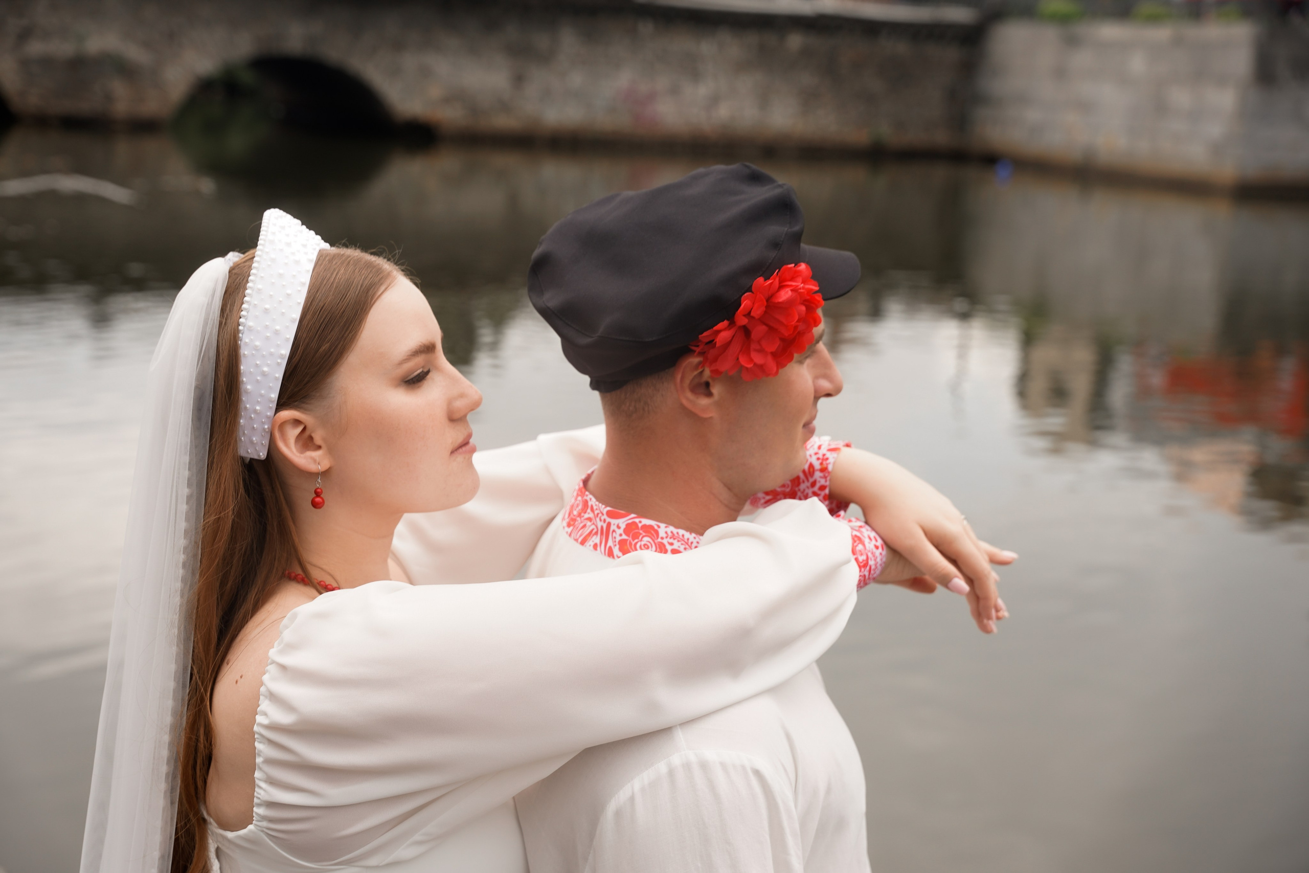 Свадебная фотосессия в русском стиле