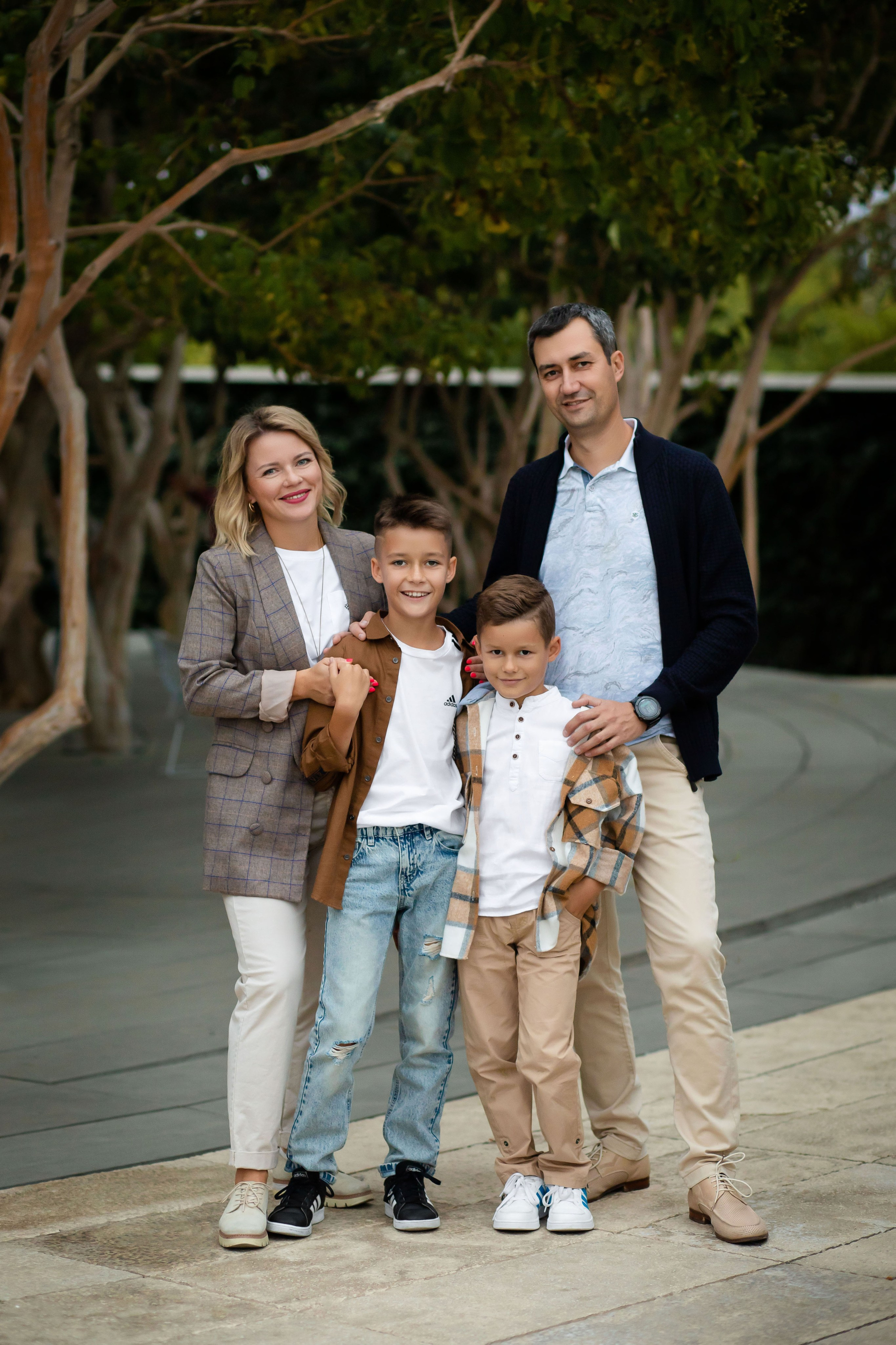 Фотосессия большой семьи в Краснодаре. Семейный и свадебный фотограф в Краснодаре. Кристина Ендальцева