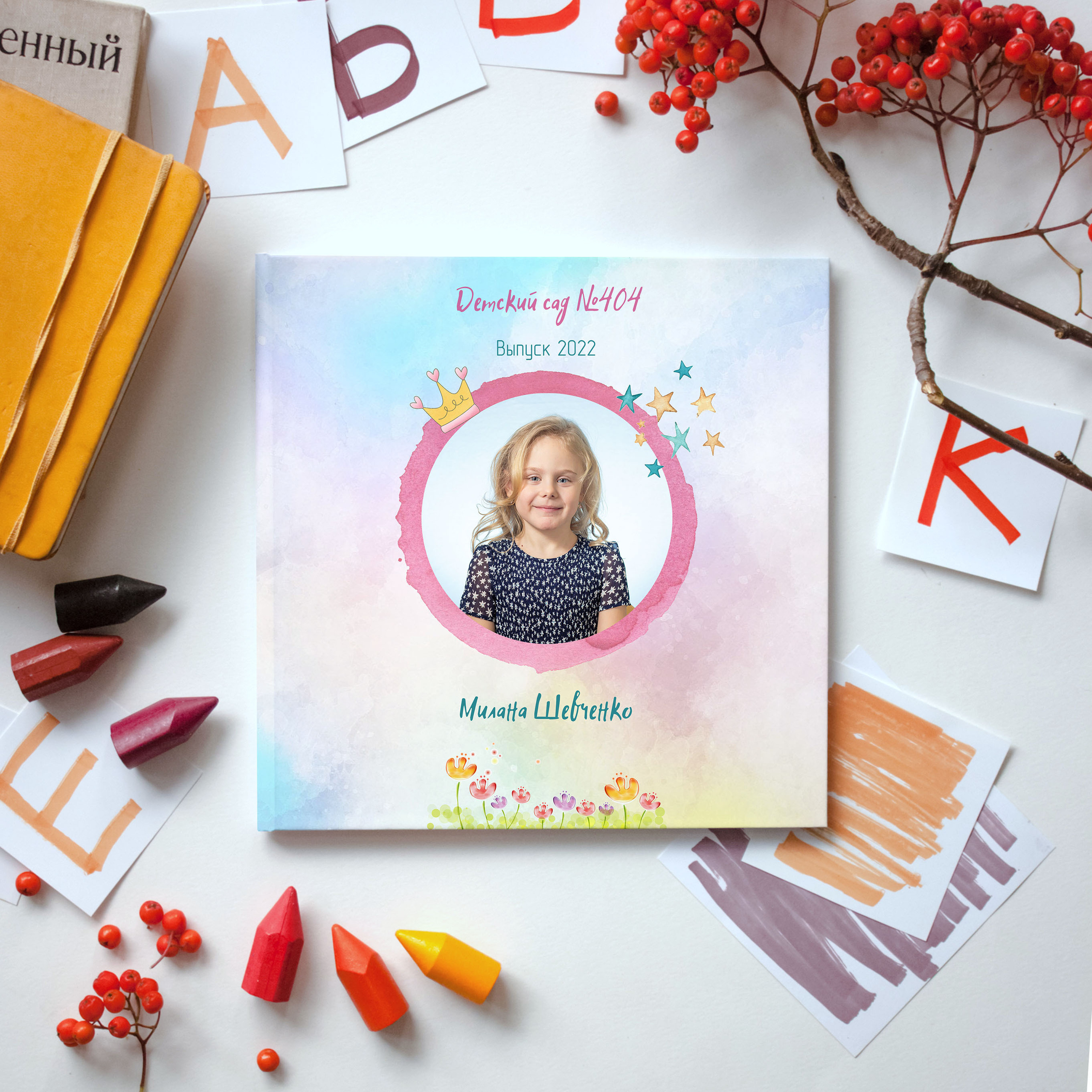 Фотокнига 3 разворота 20*20 см. Семейный фотограф в Перми Ольга Гилева. Выпускные альбомы