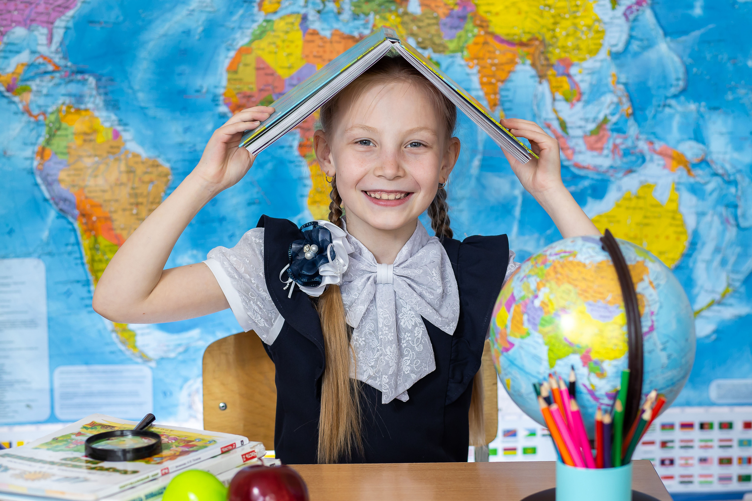 Пакет «За партой». Семейный фотограф в Перми Ольга Гилева. Выпускные альбомы
