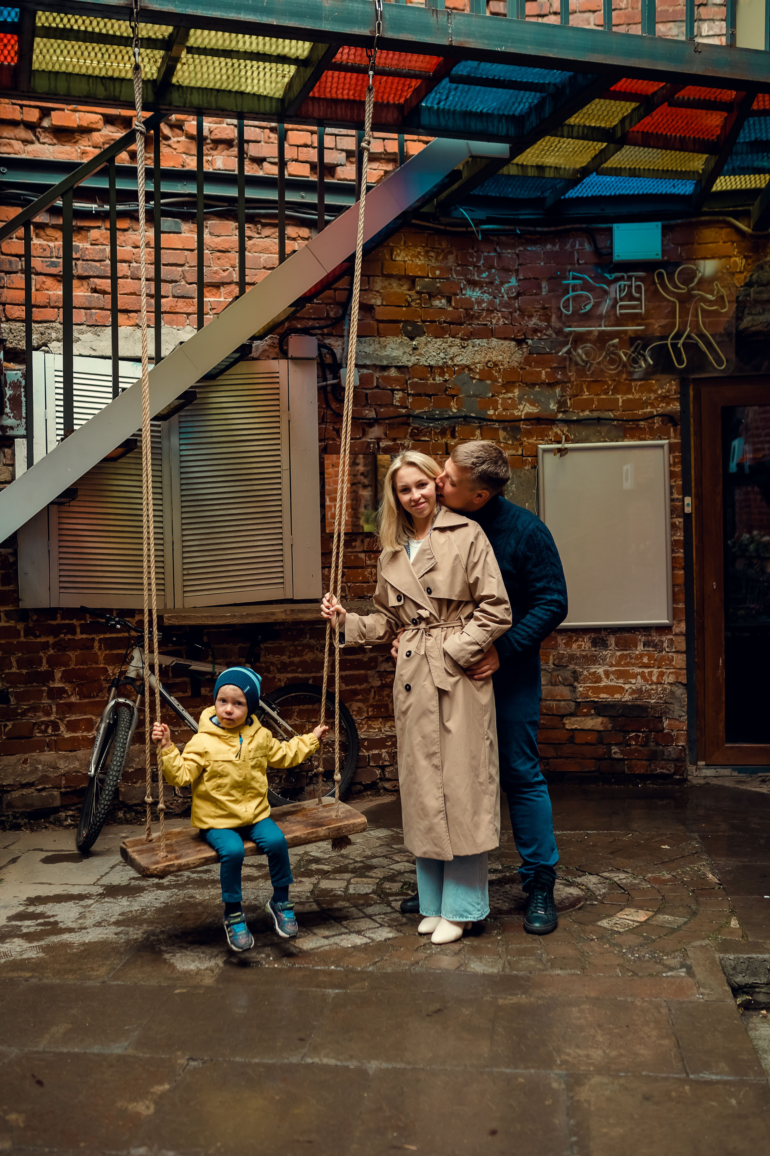 Юля, Саша и Тимоша. Семейный фотограф в Перми Ольга Гилева. Выпускные альбомы