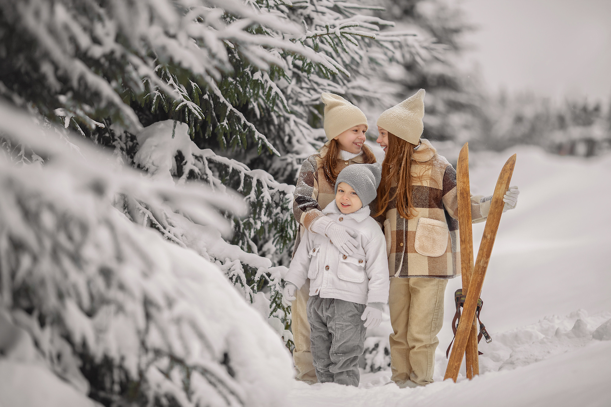 Зимняя история. Детский и семейный фотограф в Санкт-Петербурге Ольга Стырова