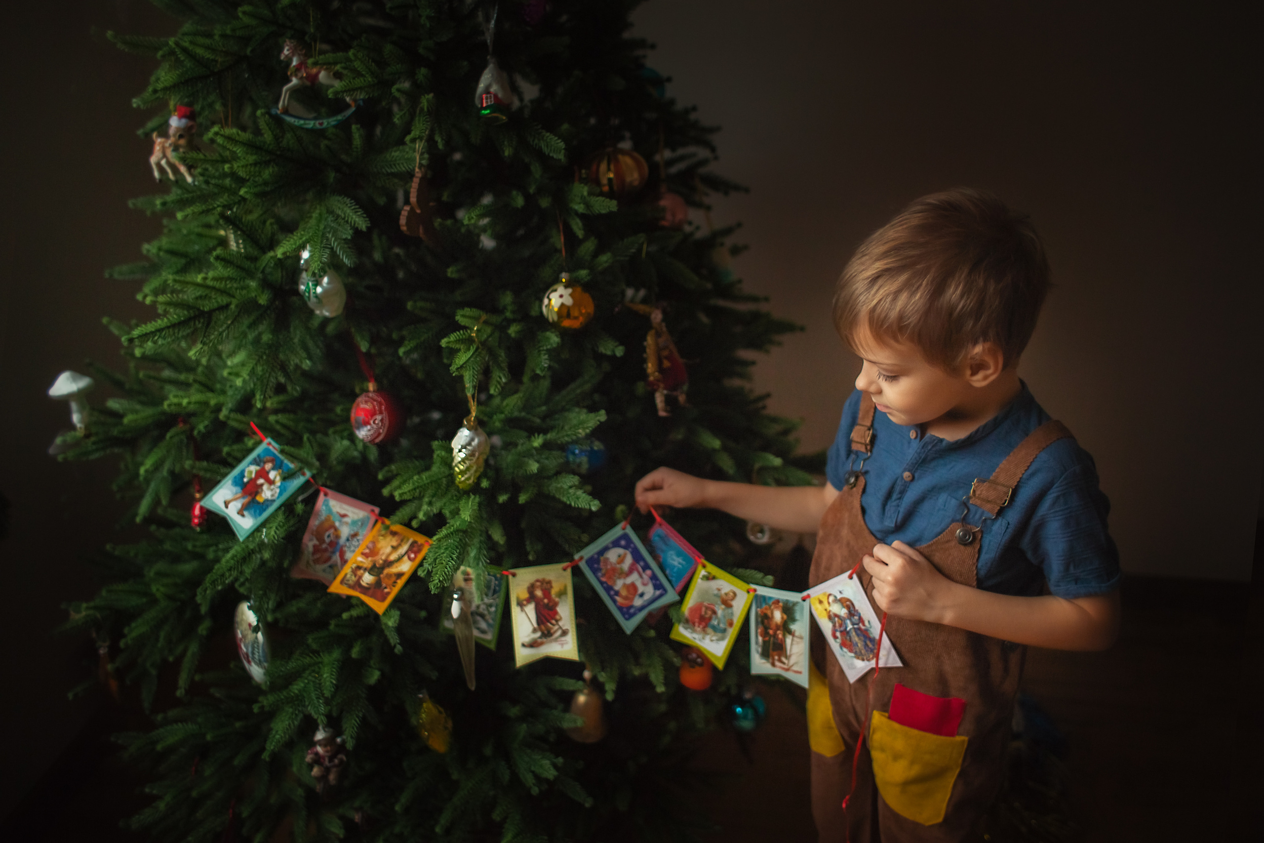 Домашний Новый год. Детский и семейный фотограф в Санкт-Петербурге Ольга Стырова
